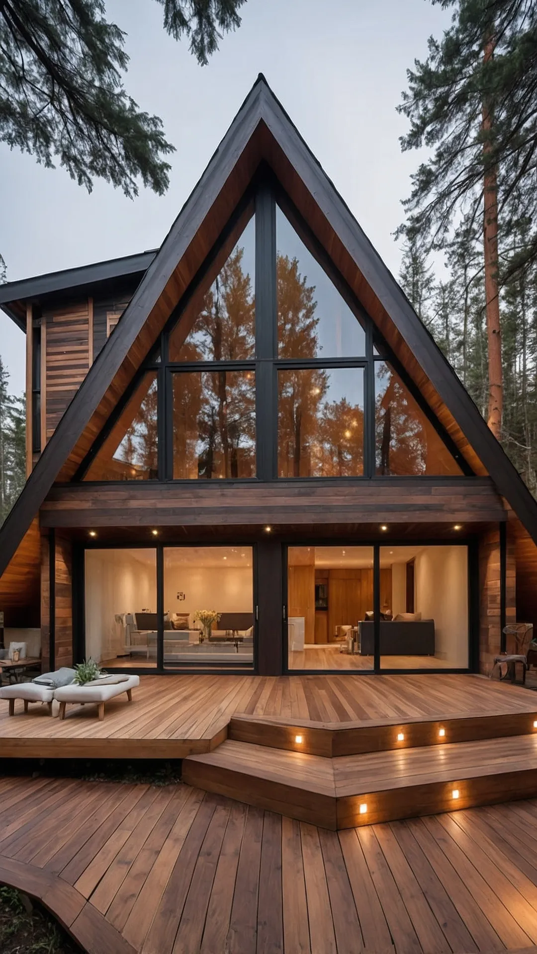 Crafting Black, White, and Cherry: 15 Stunning Wood House Ideas for Minecraft 37 Bespoke Branch Bungalow