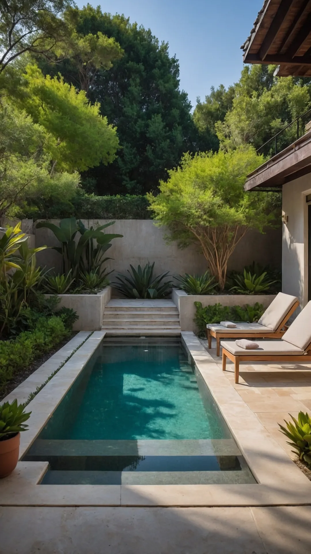 Texas-Sized Fun in a Tiny Pool: 18 Ideas for Small Yards 33 Pint-Sized Paradise