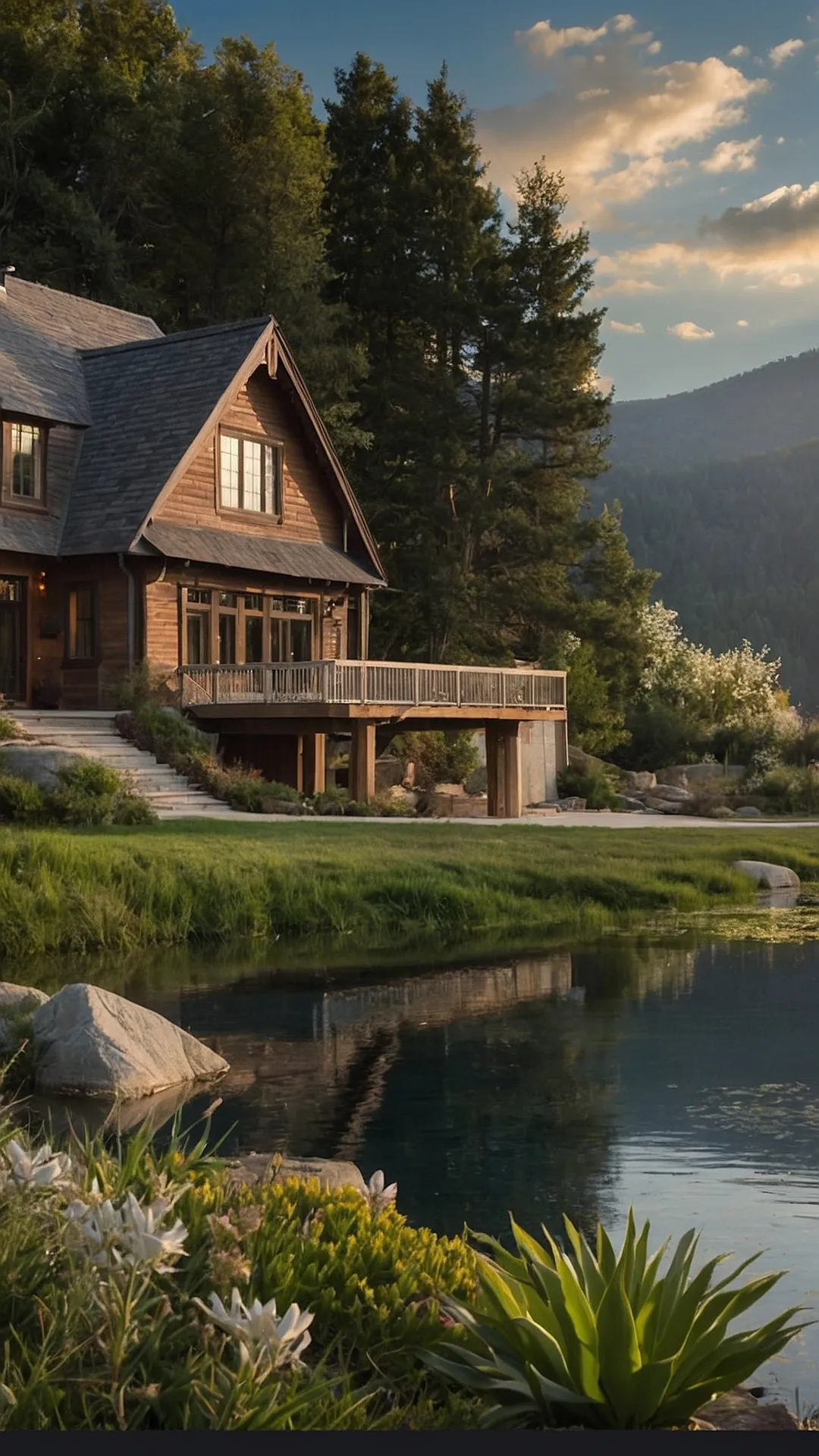 Transform Your Home with These 20 Peaceful Exterior Ideas 38 Lakefront Zen