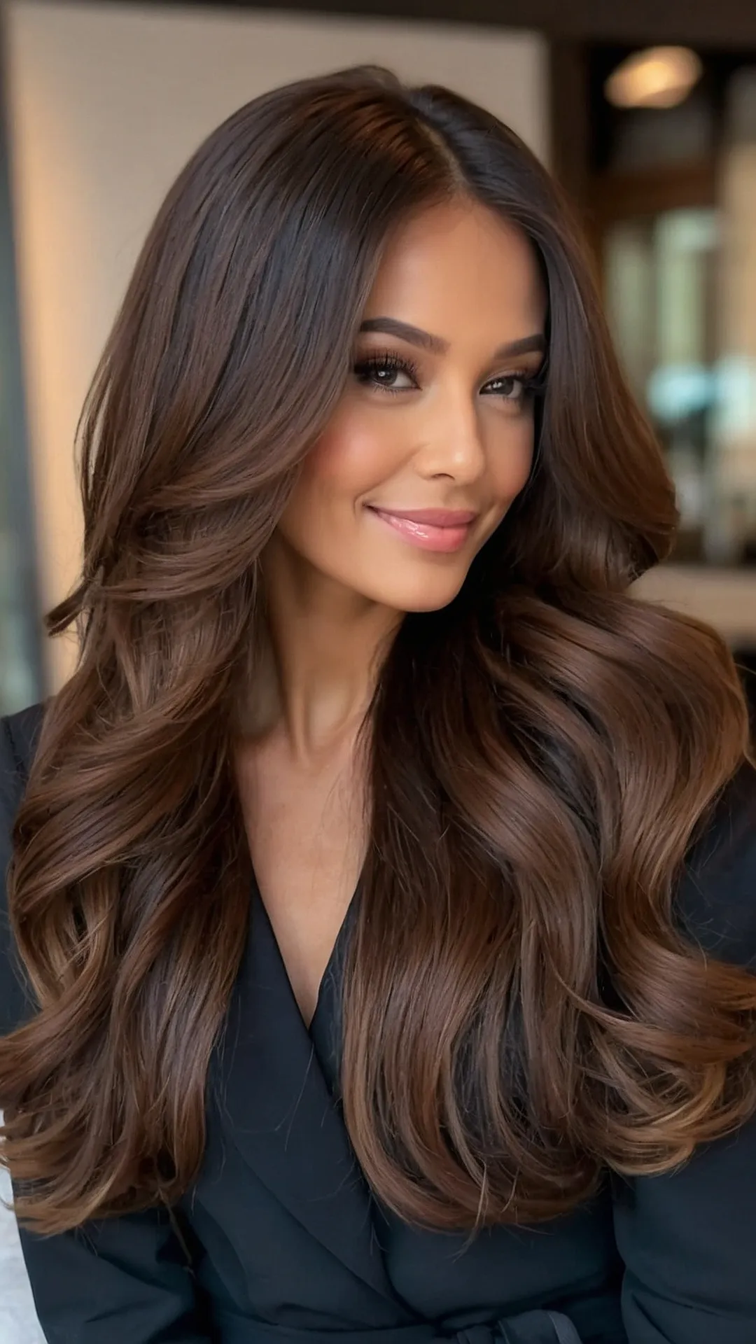 15 Dark Chocolate Brown Hair Ideas to Give You Serious Hair Envy 41 Hair's Sweetest Secret
