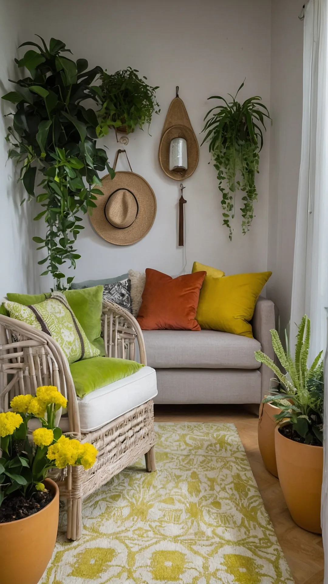 22 Cozy Greenery Living Room Ideas to Transform Your Space 37 Jungle Muse