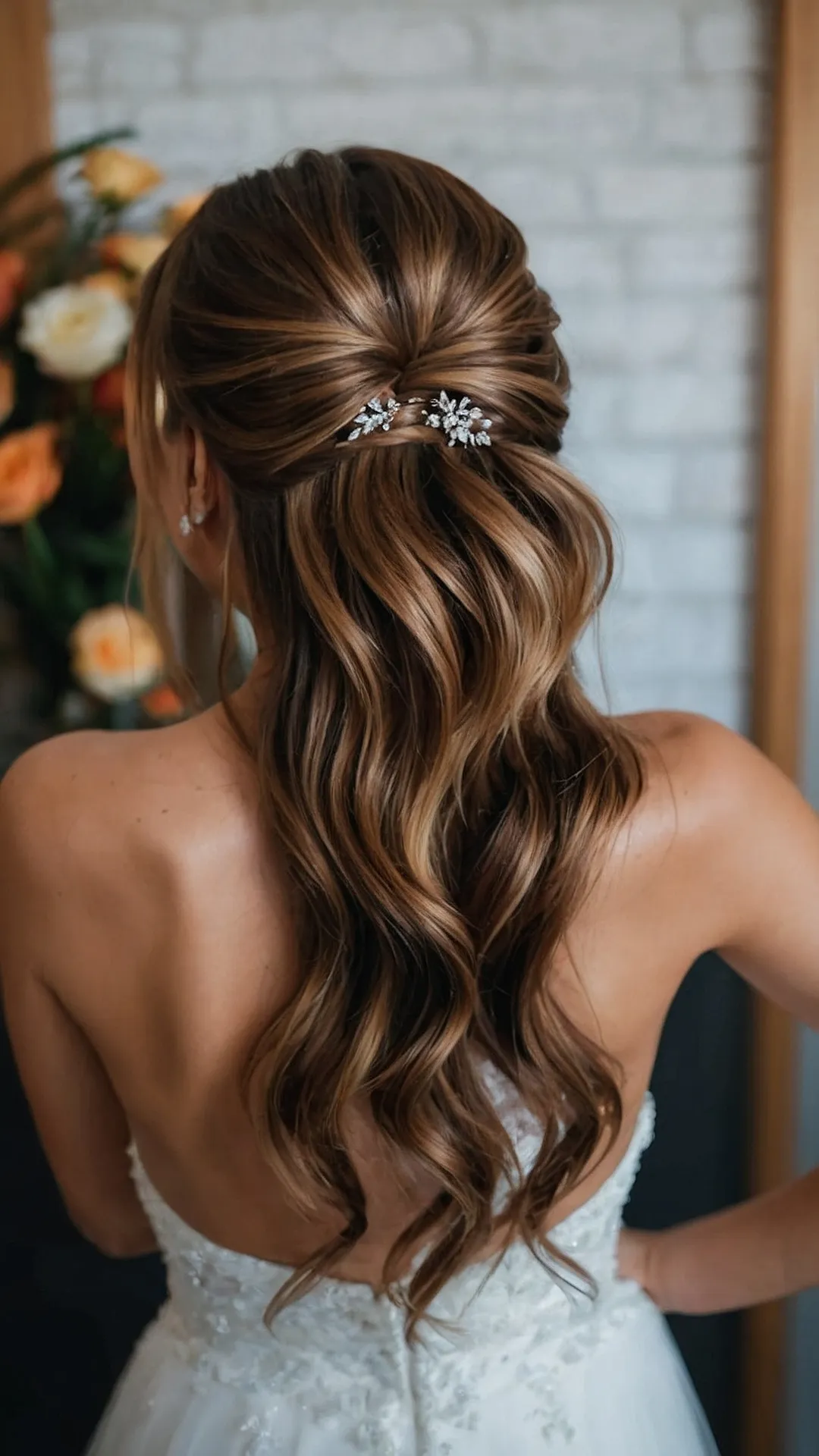 Timeless Half Up Half Down Wedding Hairstyles for Classic Elegance