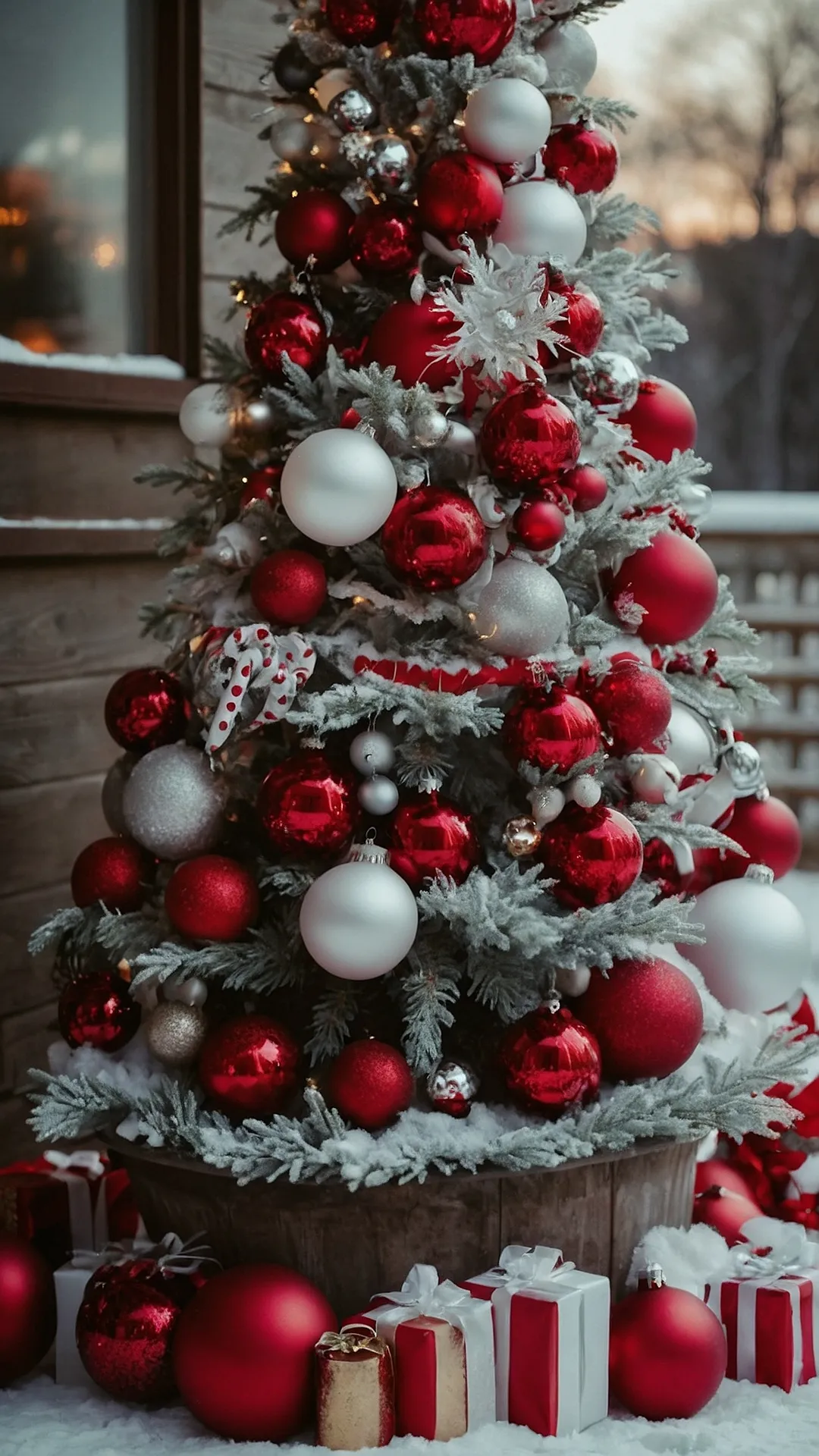 Raccoon Christmas Chaos