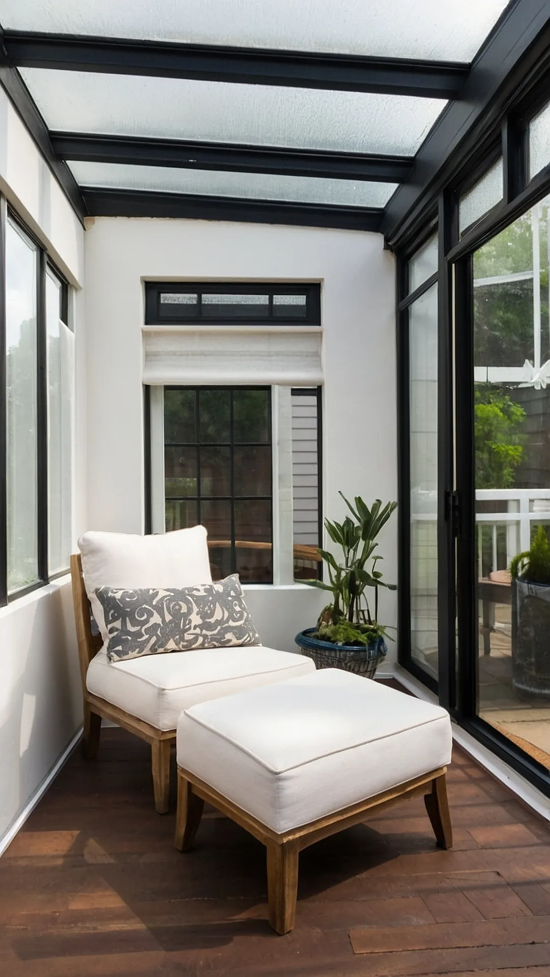 Modern Sunroom Haven