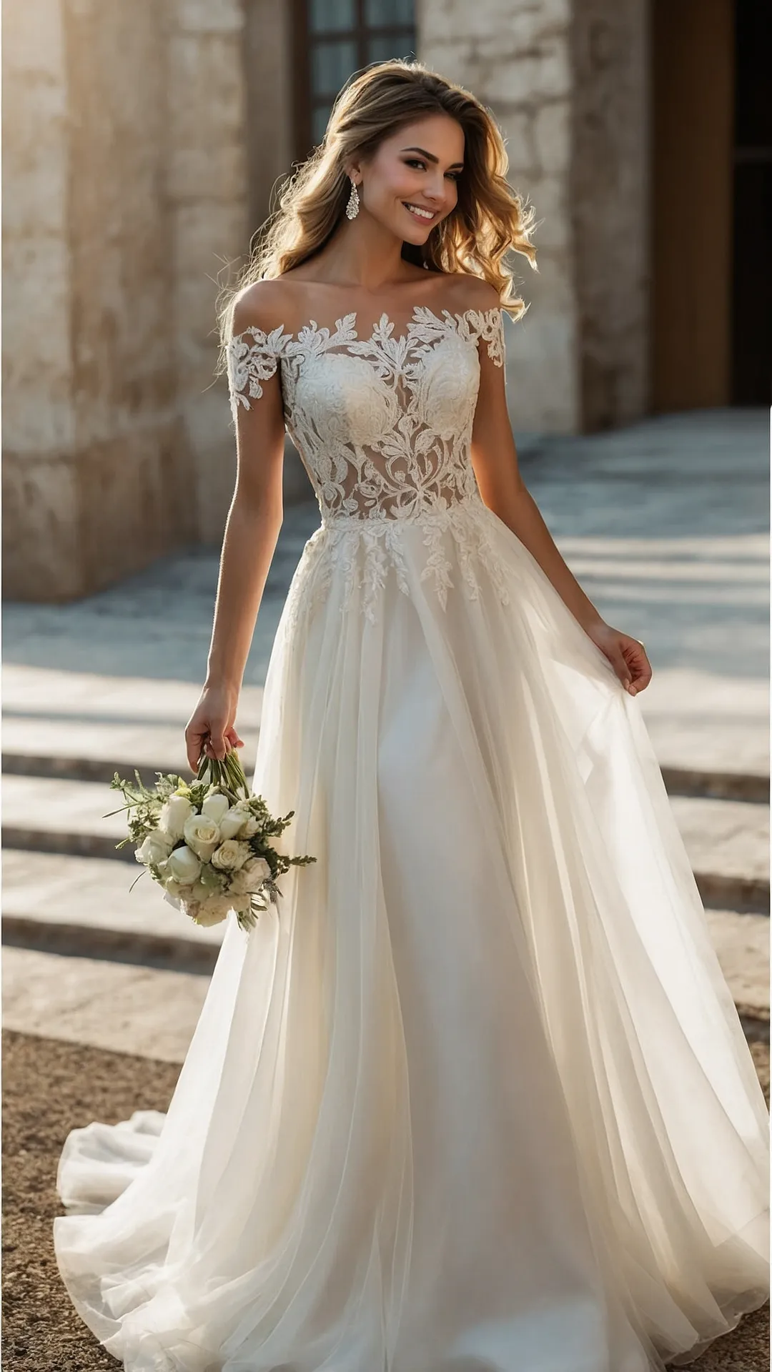 Bridal Bliss Awaits: 20 Stunning Ivory Wedding Dress Ideas 37 Cloud Nine Fabric