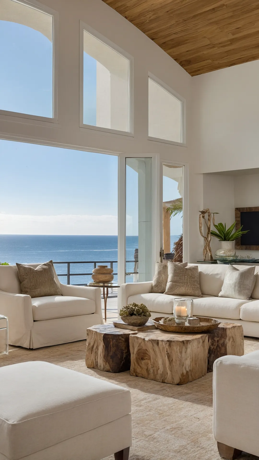 Elevate Your Style: 22 Coastal Chic Living Room Ideas in One Place 46 Beachy Living Retreat