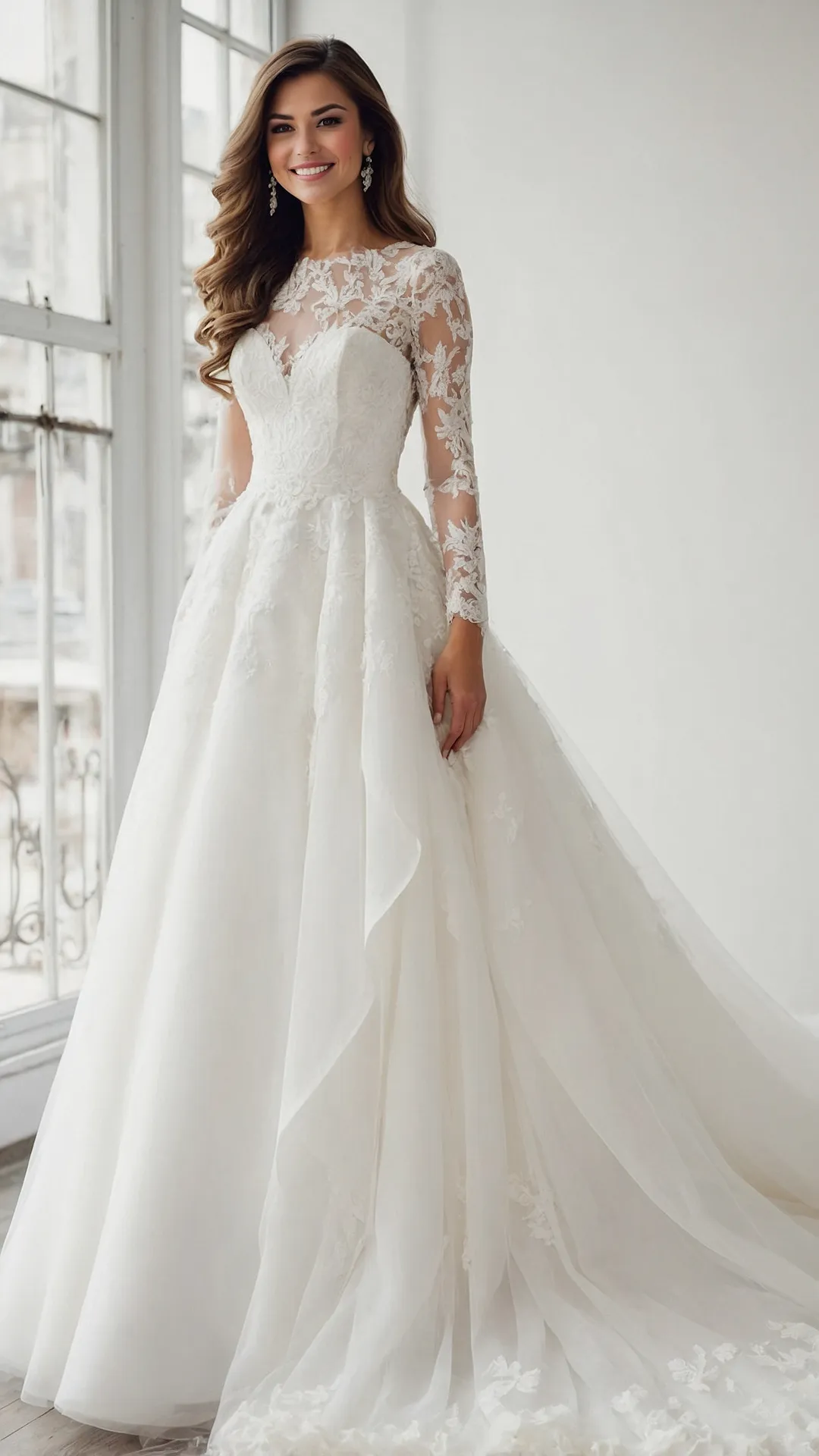 21 Whimsical Wedding Dress Ideas with Sleeves for the Modern Bride** ** 37 Wedding Dress Arm Appeal