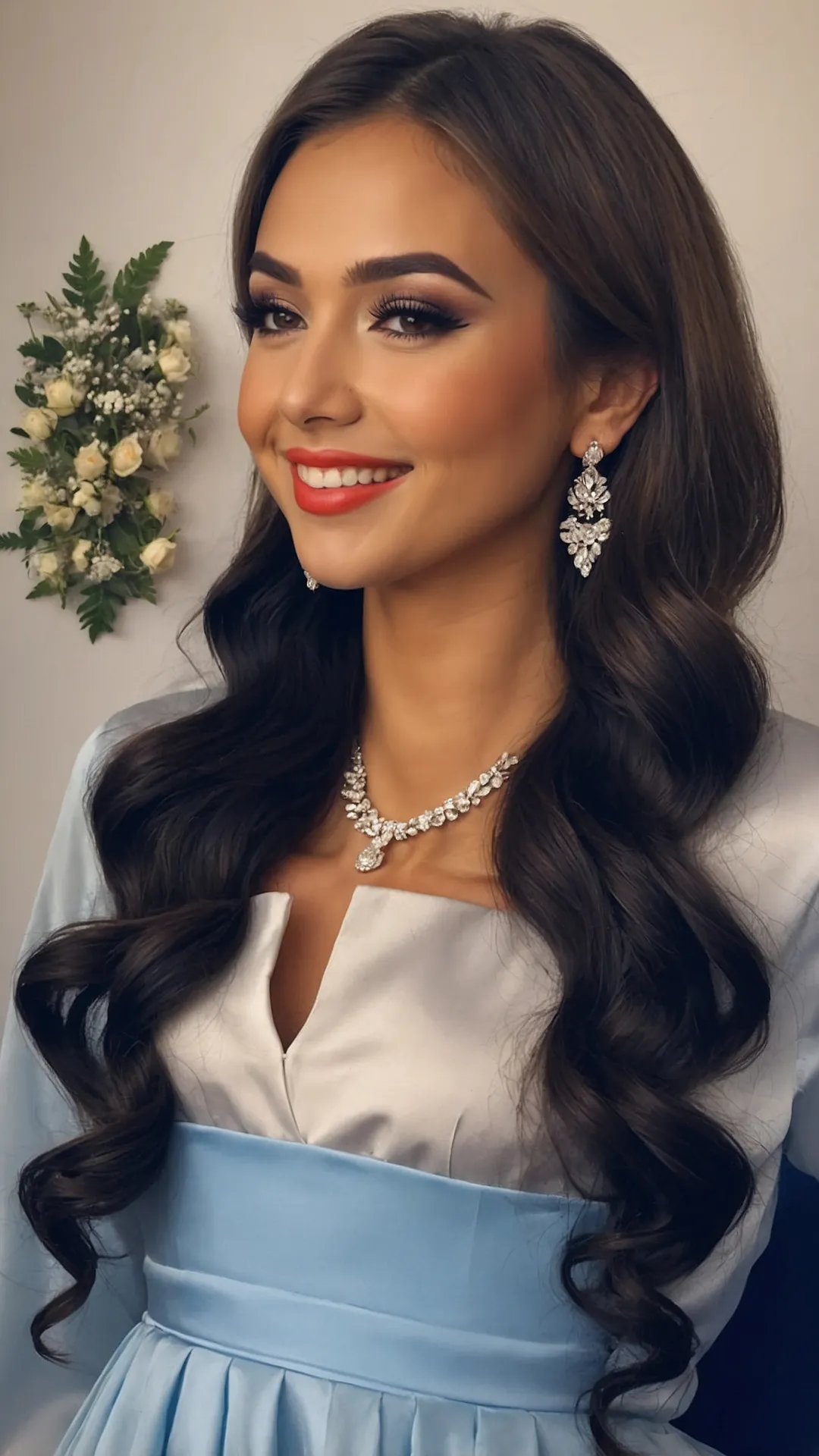 Stylish Half Up, Half Down Hairstyles for Prom Perfection 39 Half Crown, Full Sparkle