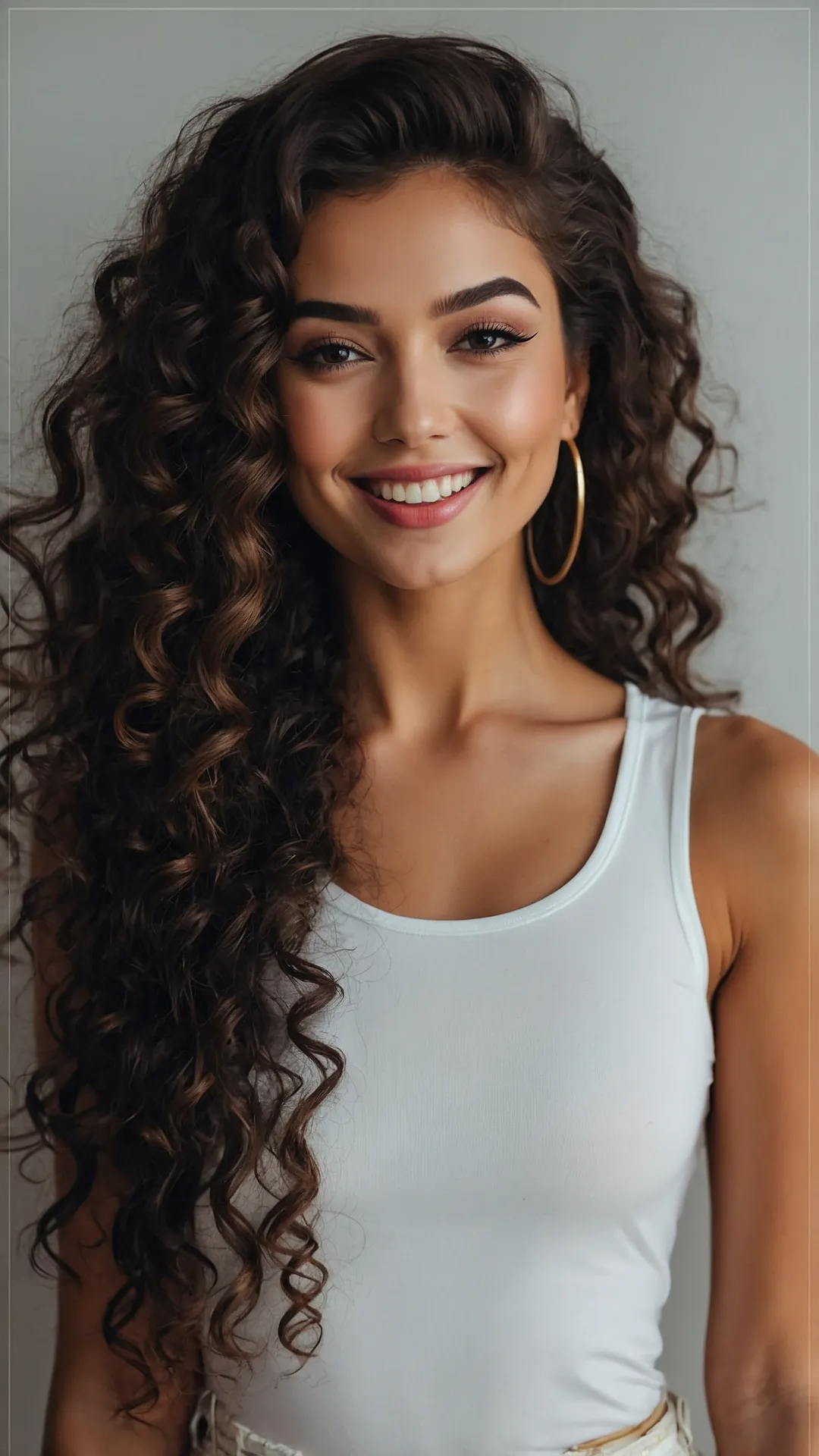 Curly Confidence: 22 Stunning Hairstyles for Women 50 and Beyond 39 Easy Breezy Curl Style
