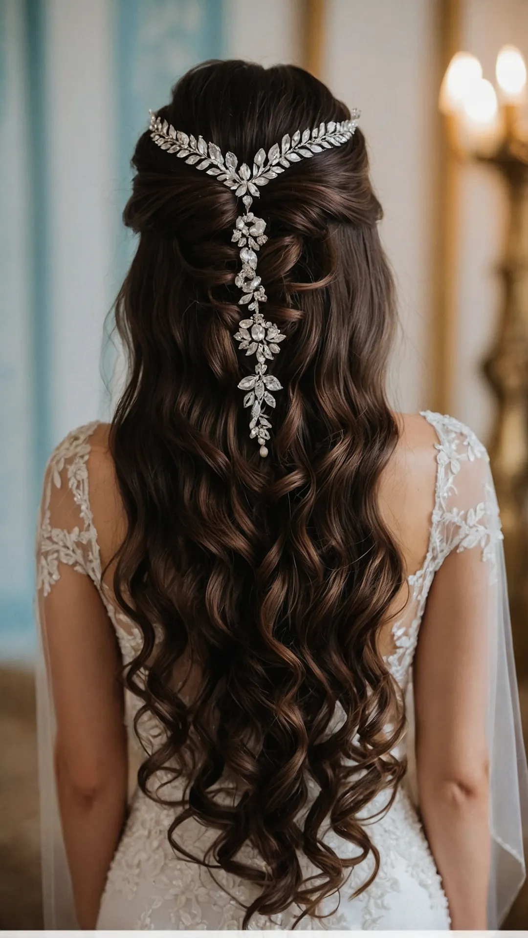 Bridal Chic: 18 Heavenly Wedding Hairstyles That Are a Fairytale Come to Life 44 Crown-Worthy Locks
