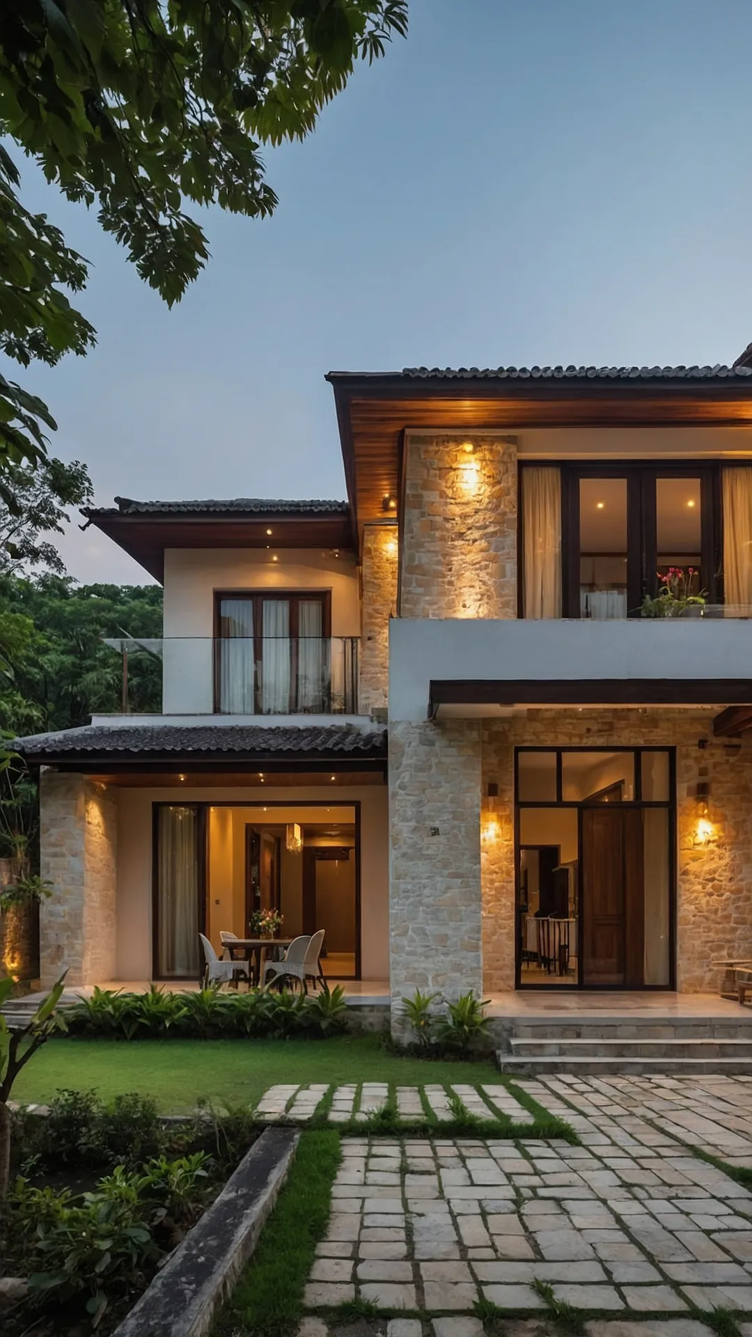 The Village Vibe: 16 Design Ideas That Will Transform Your Home** ** 45 Chill Stone Haven