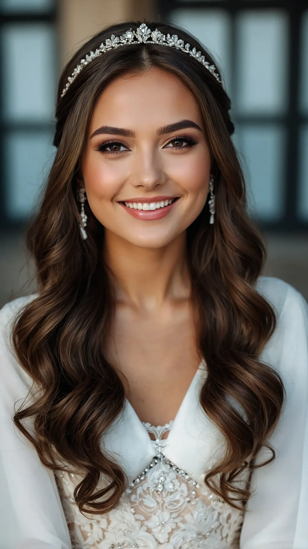 21 Simple Yet Elegant Bridal Hairstyles to Try on Your Big Day 39 Wavy Wonder or Straight Star?