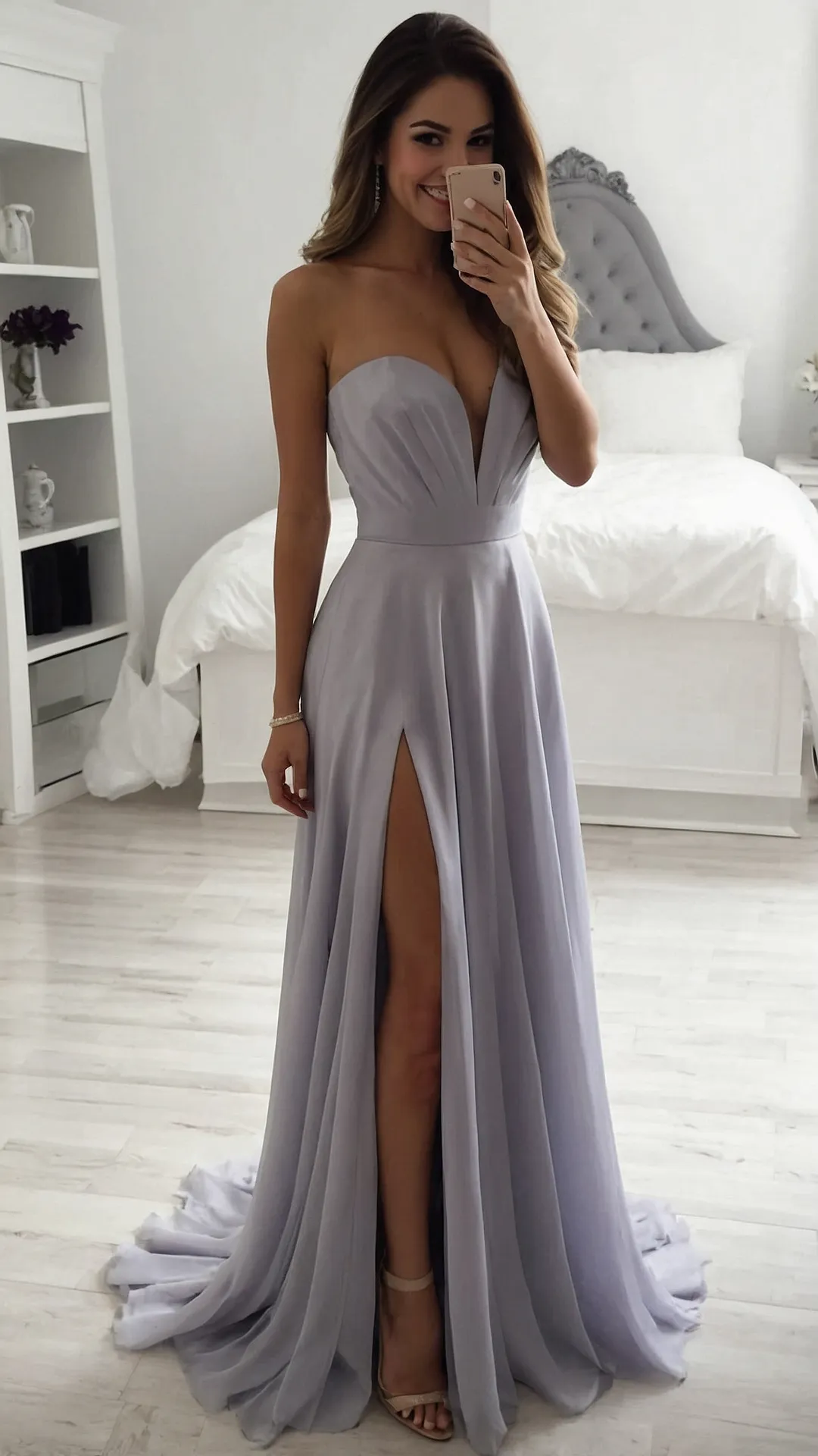 Fashion Fiesta: 15 Long Gown Designs for Your Special Events 37 Garden Gala Dress