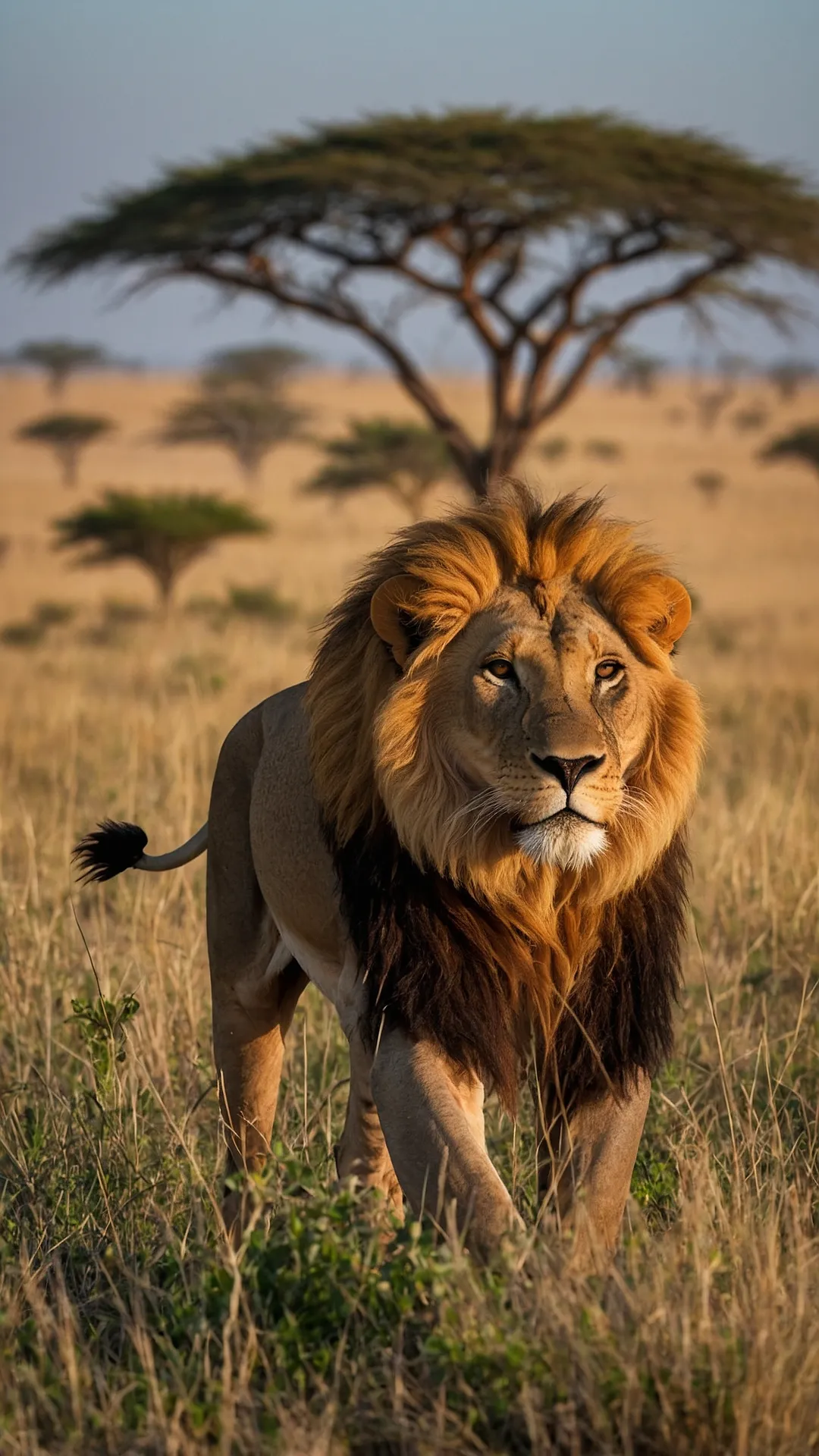 Lion's Golden Hour