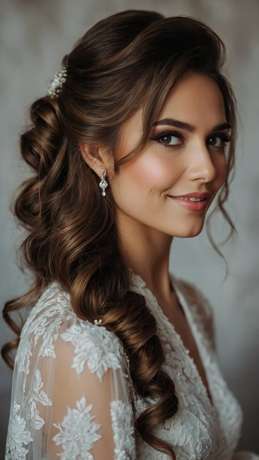 Celebrate in Style: 16 Medium Wedding Hairstyles for the Perfect Look 35 Perfectly Poised Locks