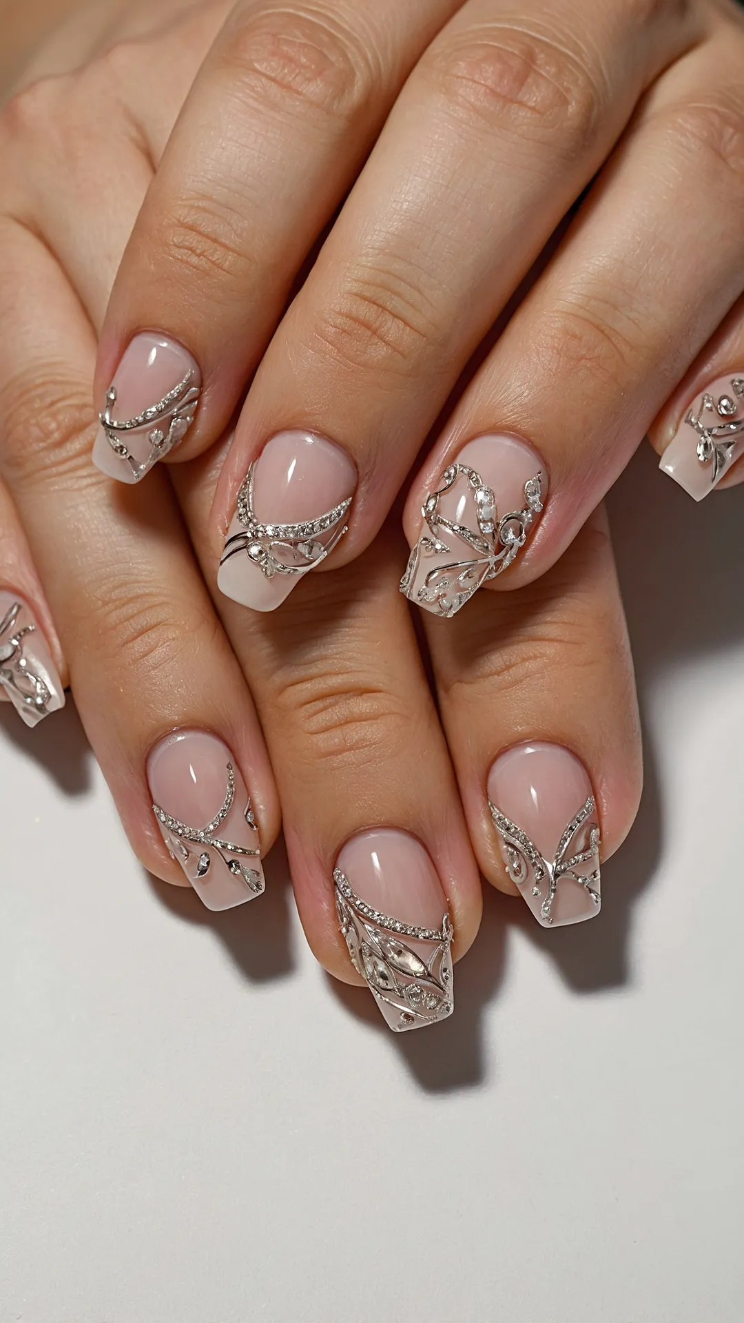 17 Frosty Nail Trends for Winter 2025: Stay Stylish in the Chill** ** 37 Arctic Hues