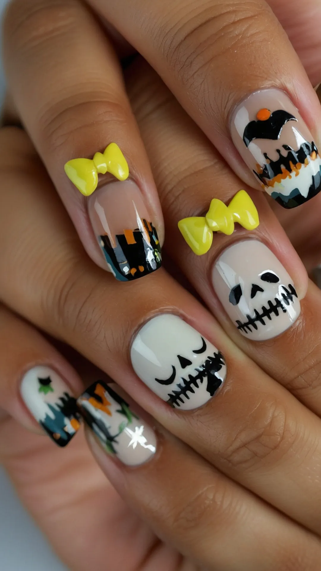 Let’s Fall for Scarecrow Nails: 13 Easy Art Ideas 31 Scarecrow Chic: