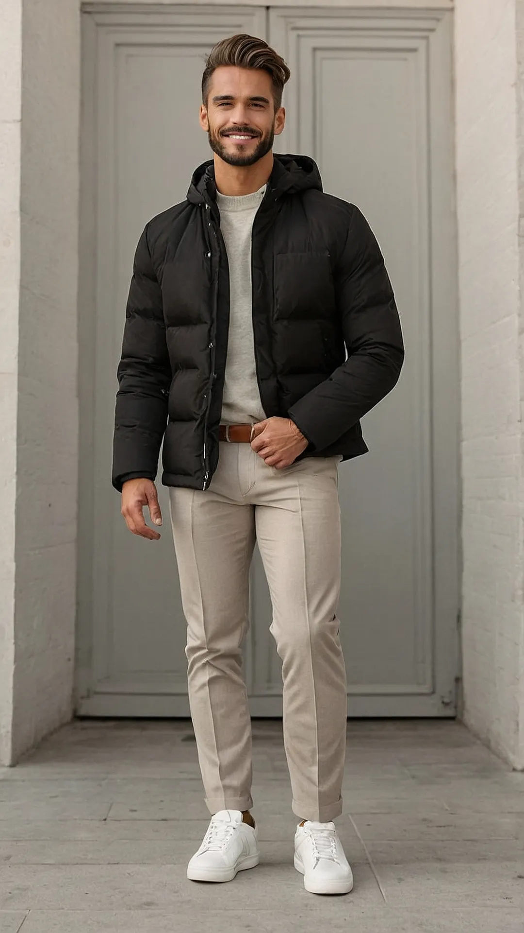 Decked Out in Style: 20 Men’s Winter Fashion Ideas to Try This Year 41 Winter Wonderland: Style & Snuggle