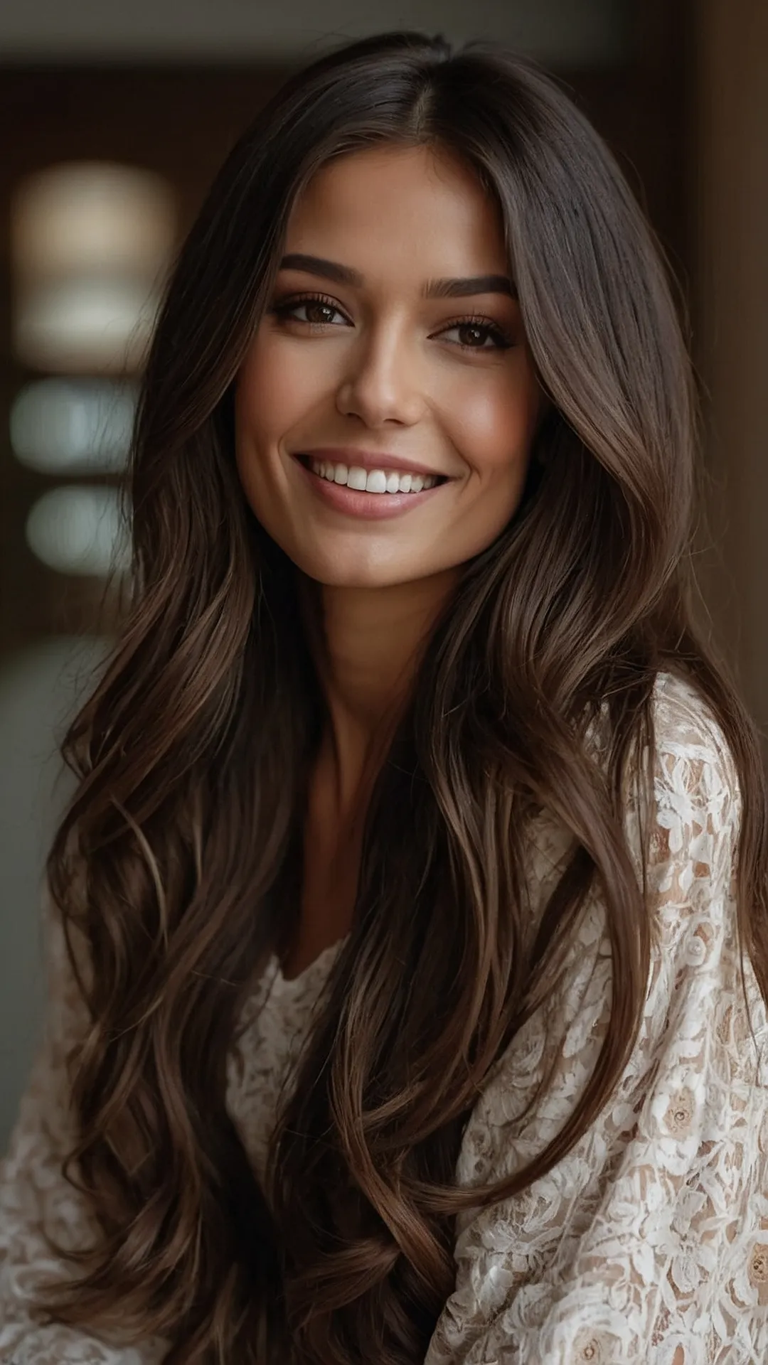 Embrace Your Dark Side: 15 Glamorous Dark Chocolate Brown Hair Ideas 43 Edible Hair Fantasy