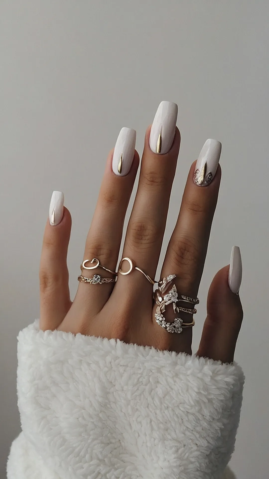 15 Short Nail Art Ideas That Are Surprisingly Classy 41 Golden Win: