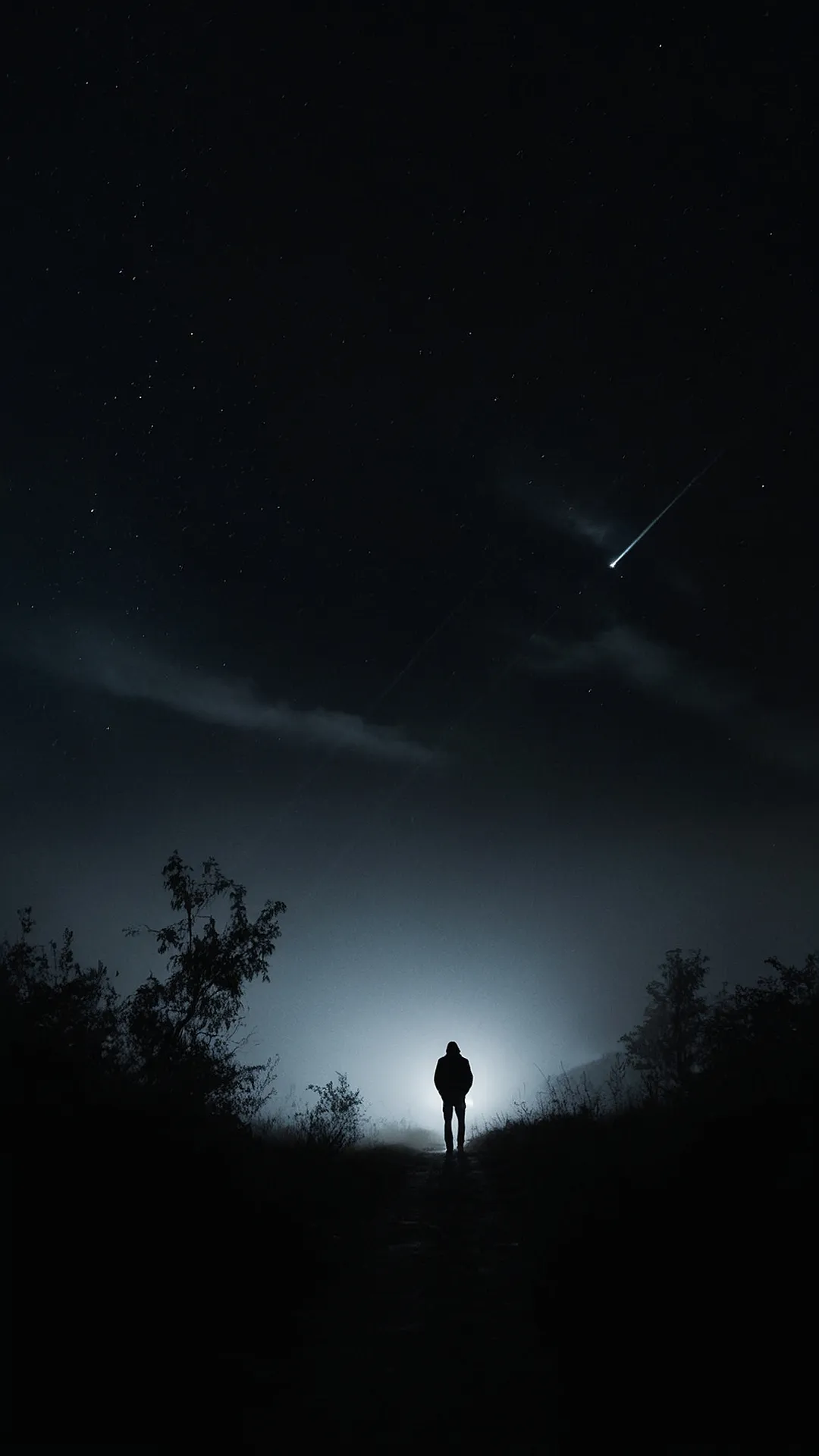Dive into Darkness: 15 Aesthetic Dark Wallpapers for Your Devices 39 Night's Gentle Hush
