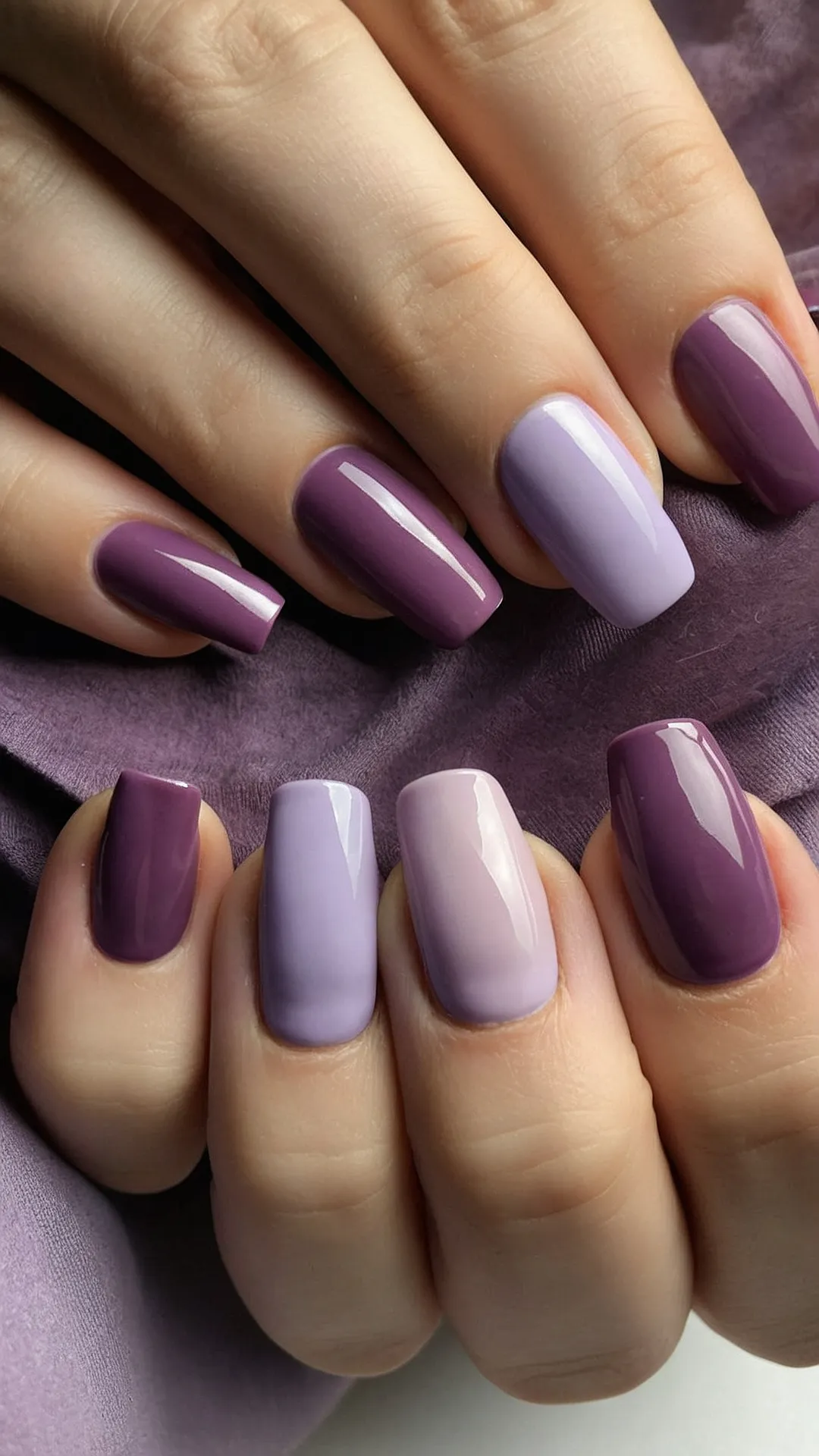 Get Inspired: 21 Unique Lavender Nail Ideas You Must Try 41 Purple Reign