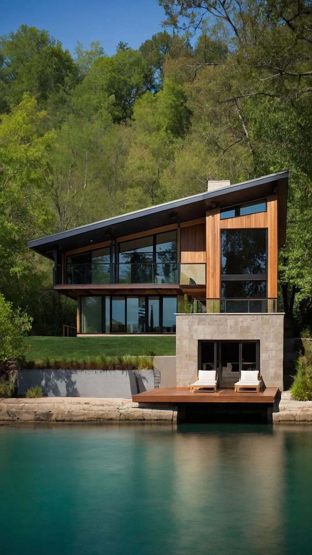 Whimsical Waters: 19 Cool Riverside House Designs You Need to See 44 Riverbend Respite