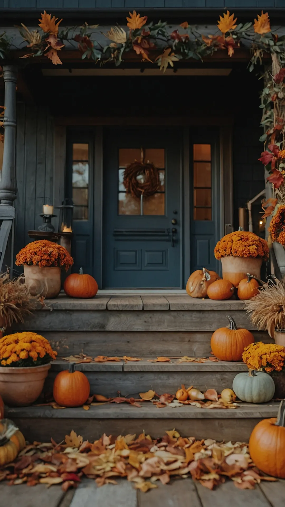 Pumpkin's Glow: Fall Harvest Style