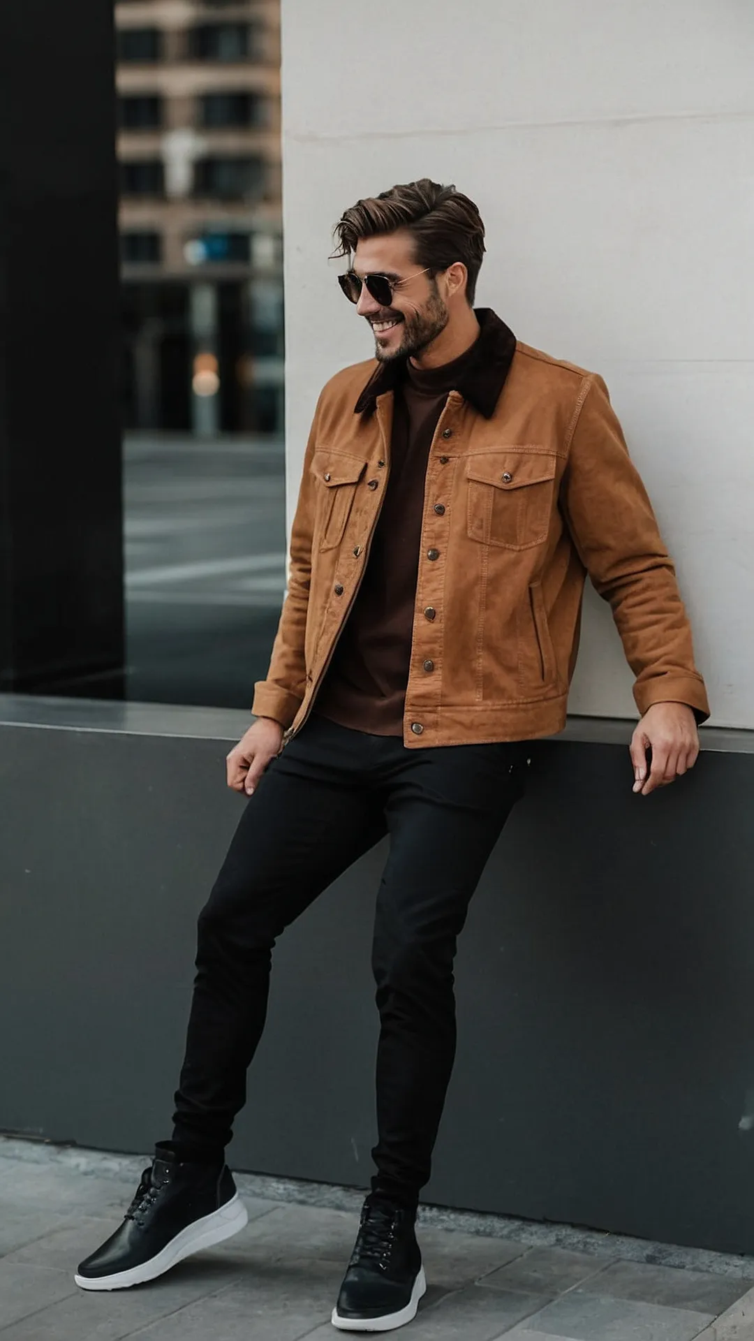 Layer It Up: 10 Casual Classy Looks to Rock This Fall** ** 34 Fall's Leading Man: