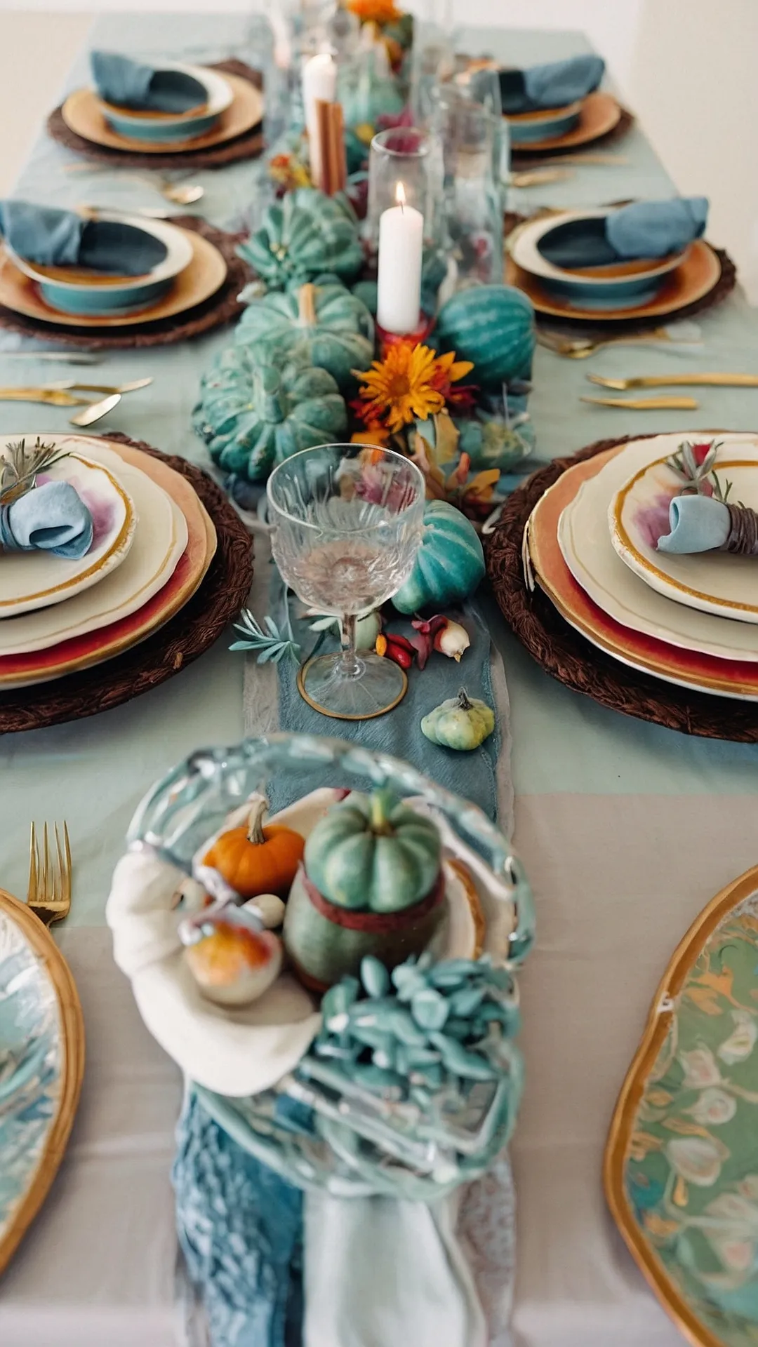 Gobble 'Til You Wobble: Thanksgiving Tablescapes with a Twist!
