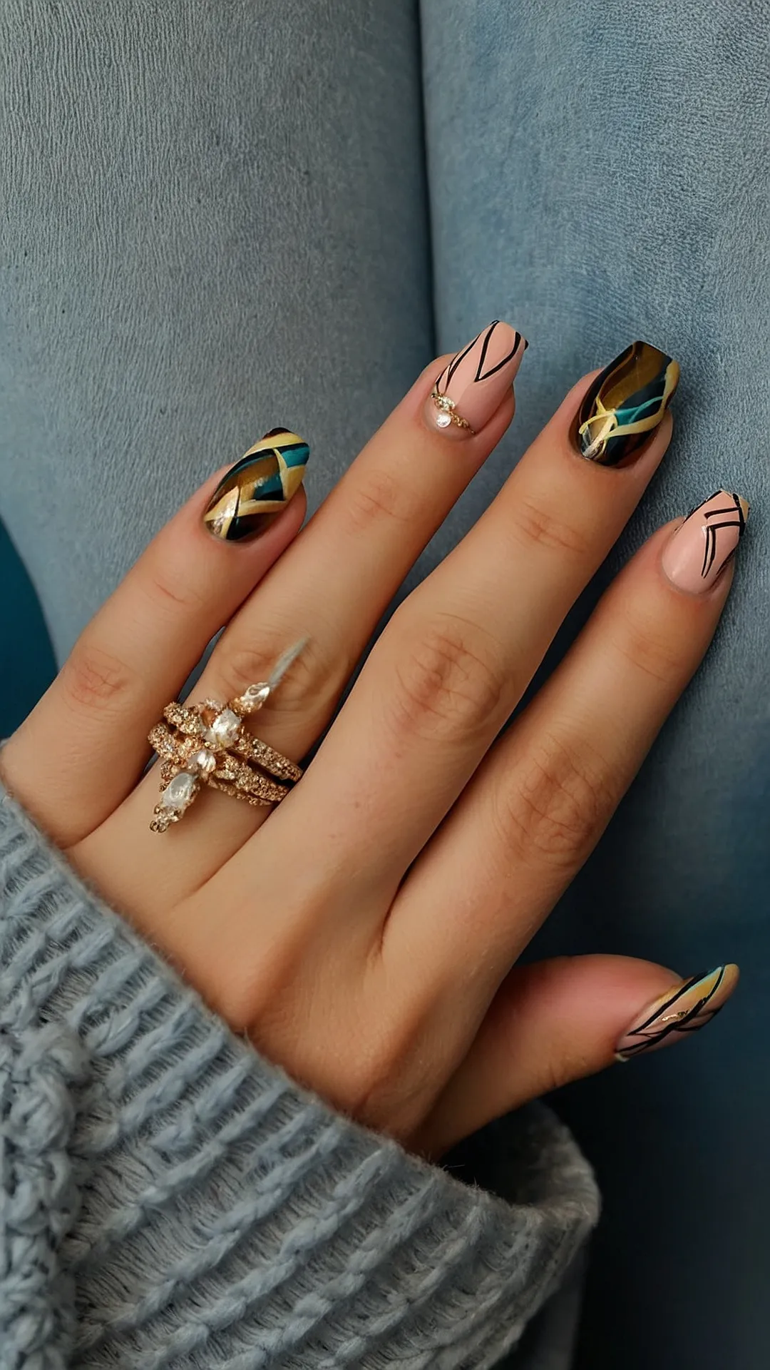Winter Wonderland Nails: Sparkling and Chic!