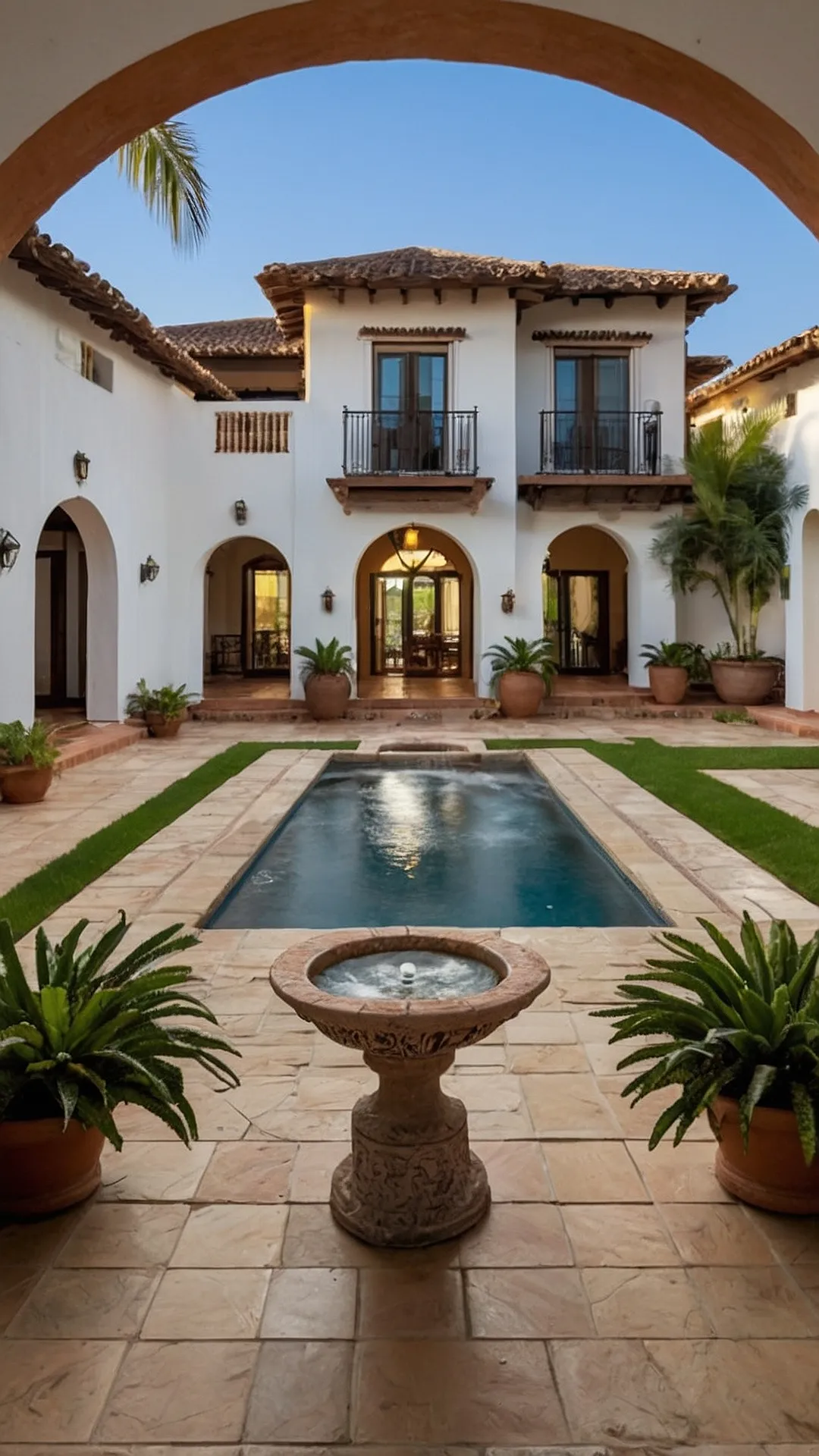 Embrace the Charm: 20 Hacienda Style Homes You’ll Adore 31 Hacienda Sunset Dreams