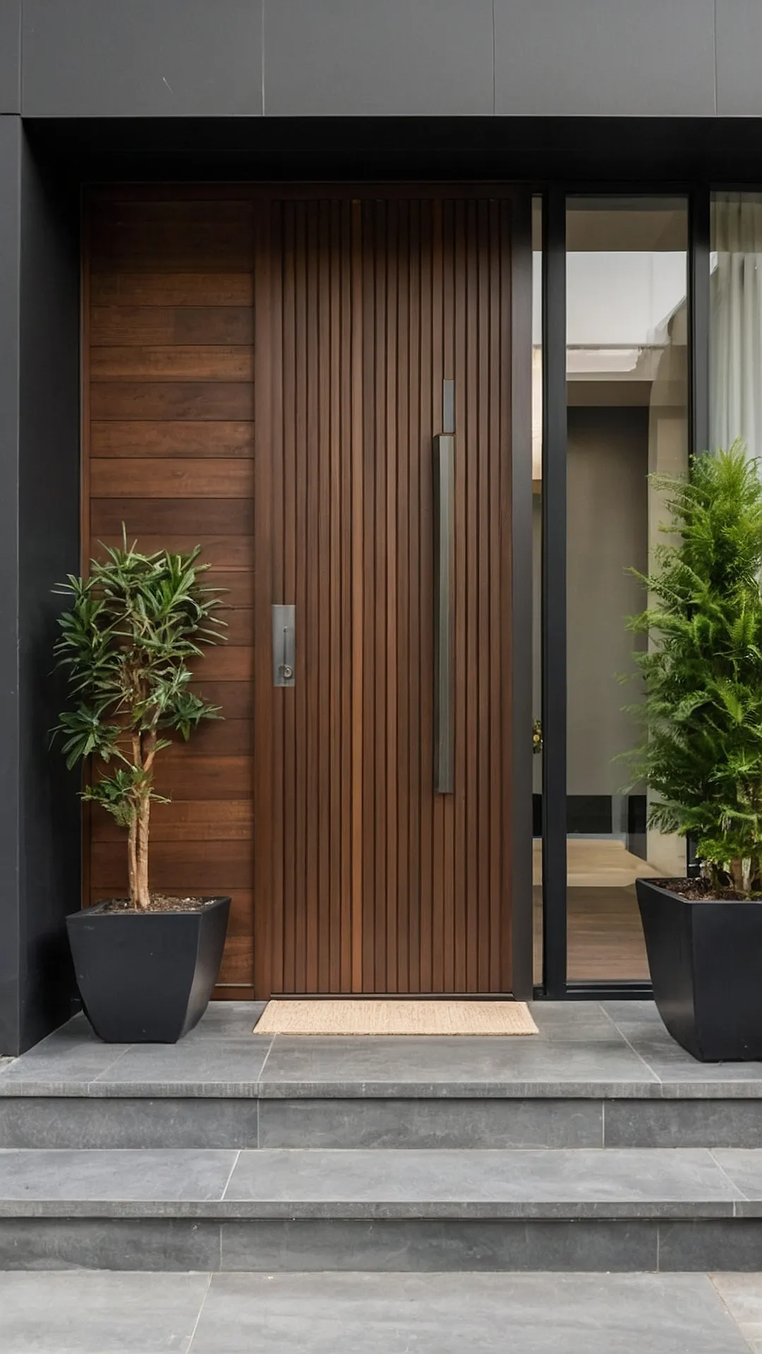 Unlocking Style: 22 Wooden Main Door Design Ideas for 2024 43 Entryway Elegance