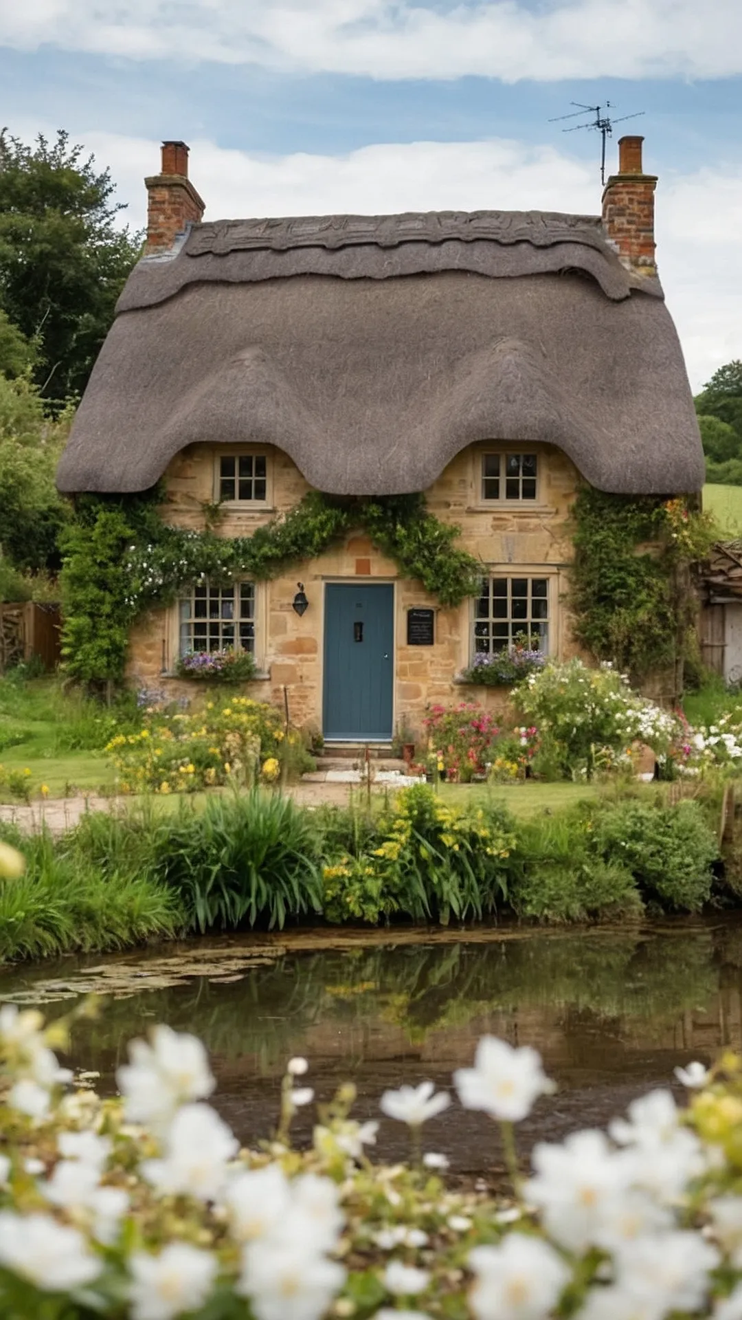 Quaint and Quirky: Exploring 22 Unique Cottages in Rural England 37 Thatch & Tranquility