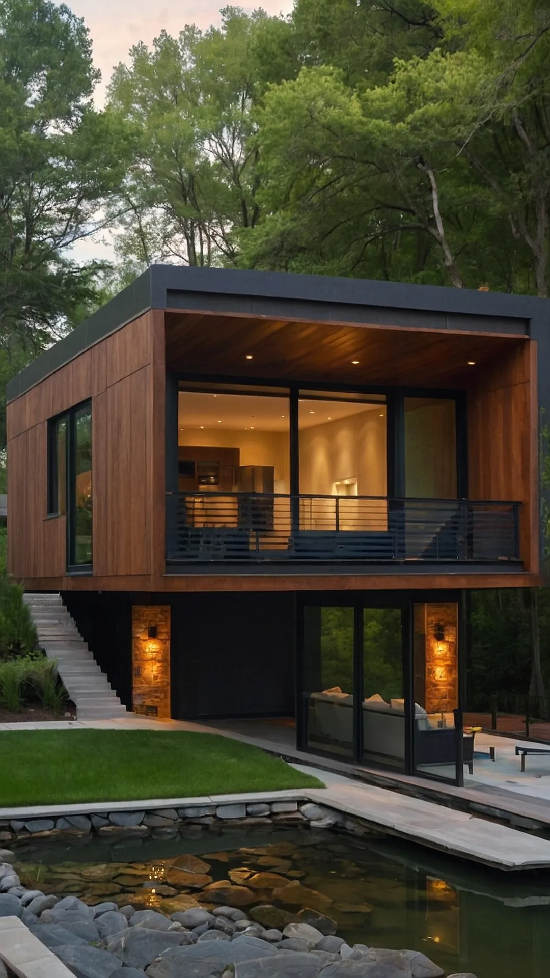 Whimsical Waters: 19 Cool Riverside House Designs You Need to See 45 Aqua Abode