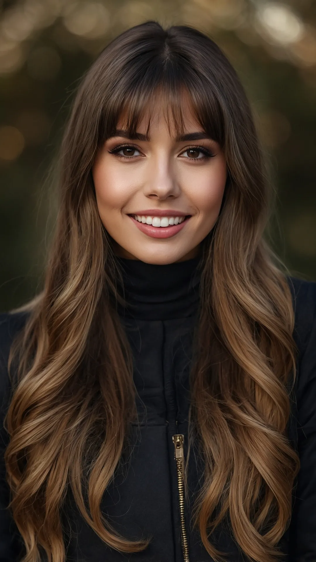 Unleashing the Glam with Purple Highlights on Brunettes 41 Chocolate Mane
