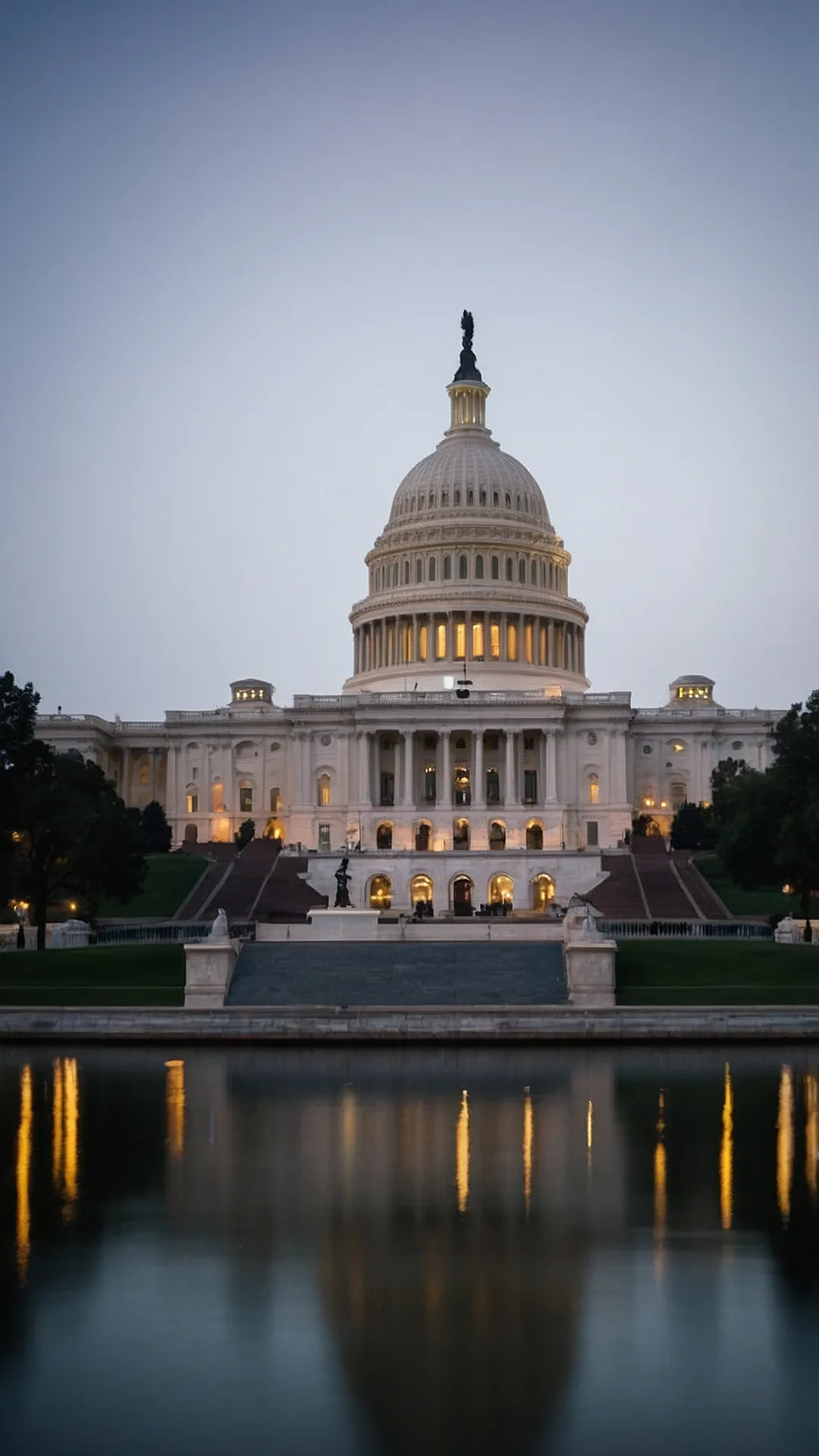 Autumn's Architectural Embrace