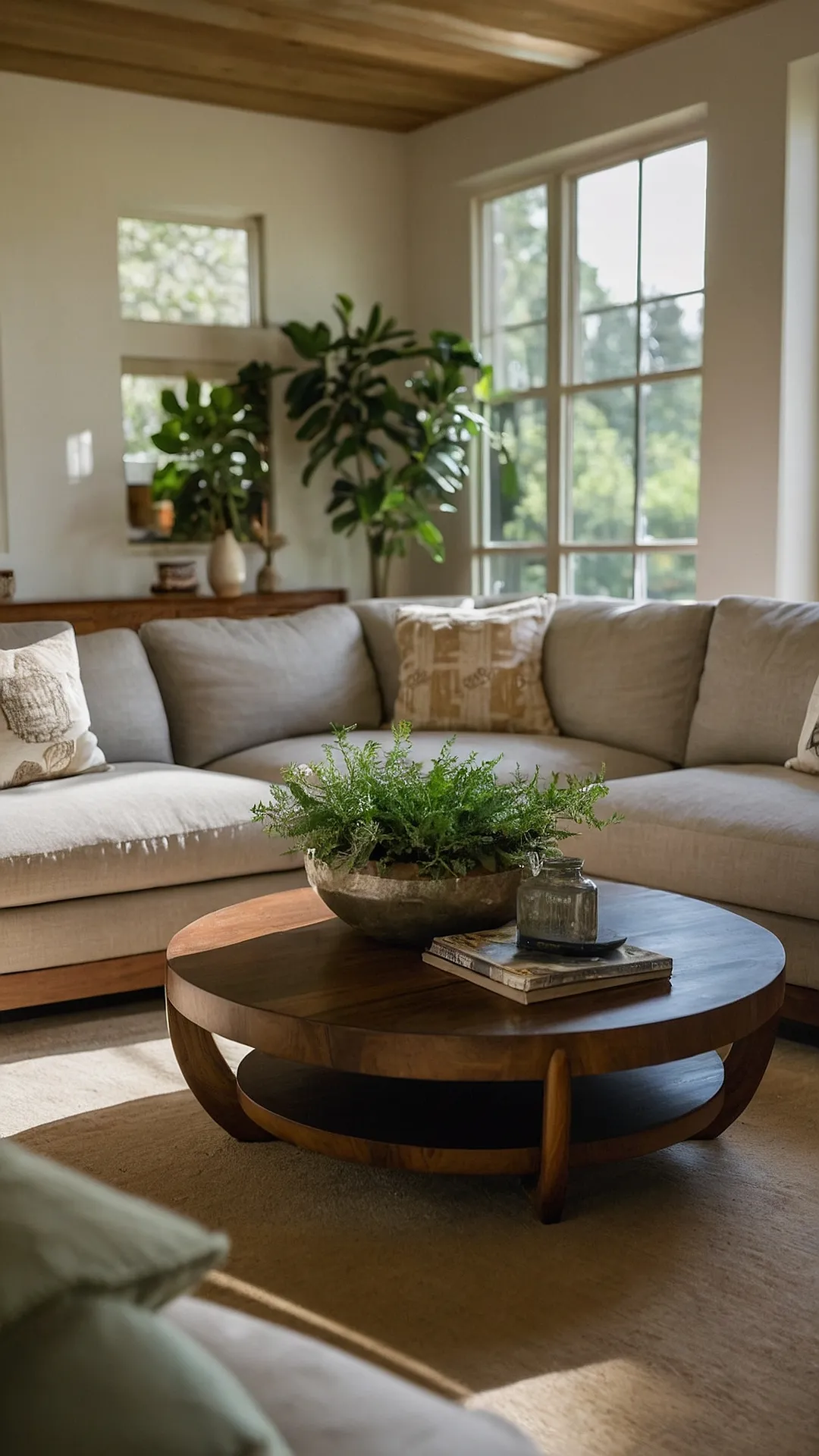 20 Creative Organic Modern Living Room Ideas for Dynamic Spaces 31 Zen Den: Organic Modern
