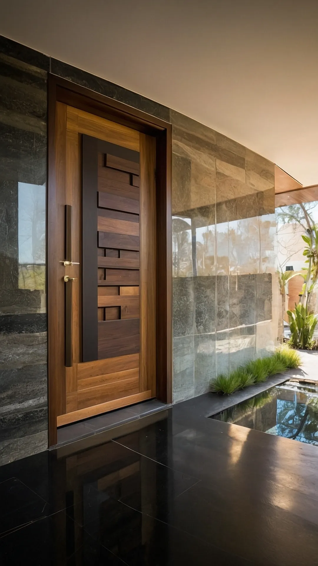 Unlocking Style: 22 Wooden Main Door Design Ideas for 2024 32 Knock & Wonder