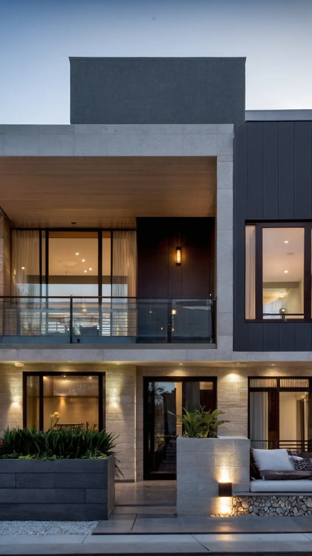 Your Guide to 19 Remarkable Two-Story House Designs 39 Dual Horizon Home