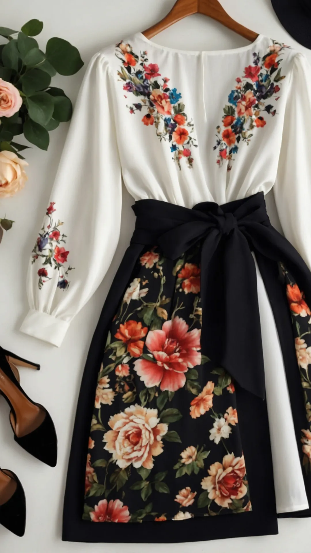 Multi Floral Frenzy Top