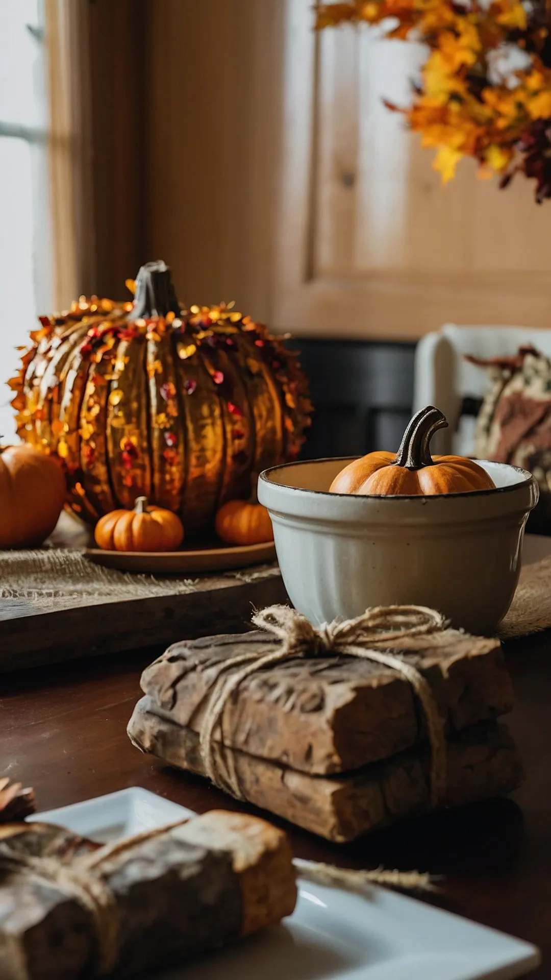 Spice & Shine: Fall Feast Decor