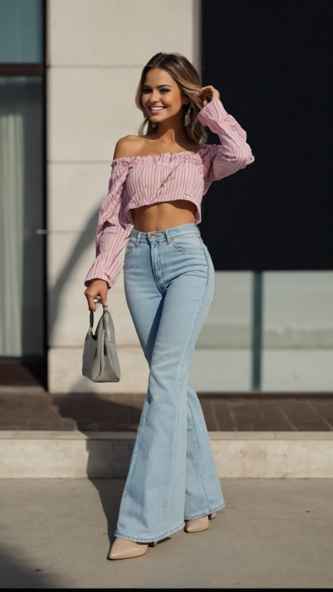 Denim Dreams: 15 Fabulous Women’s Styles That Wow!** ** 34 Bell Bottom Bliss: