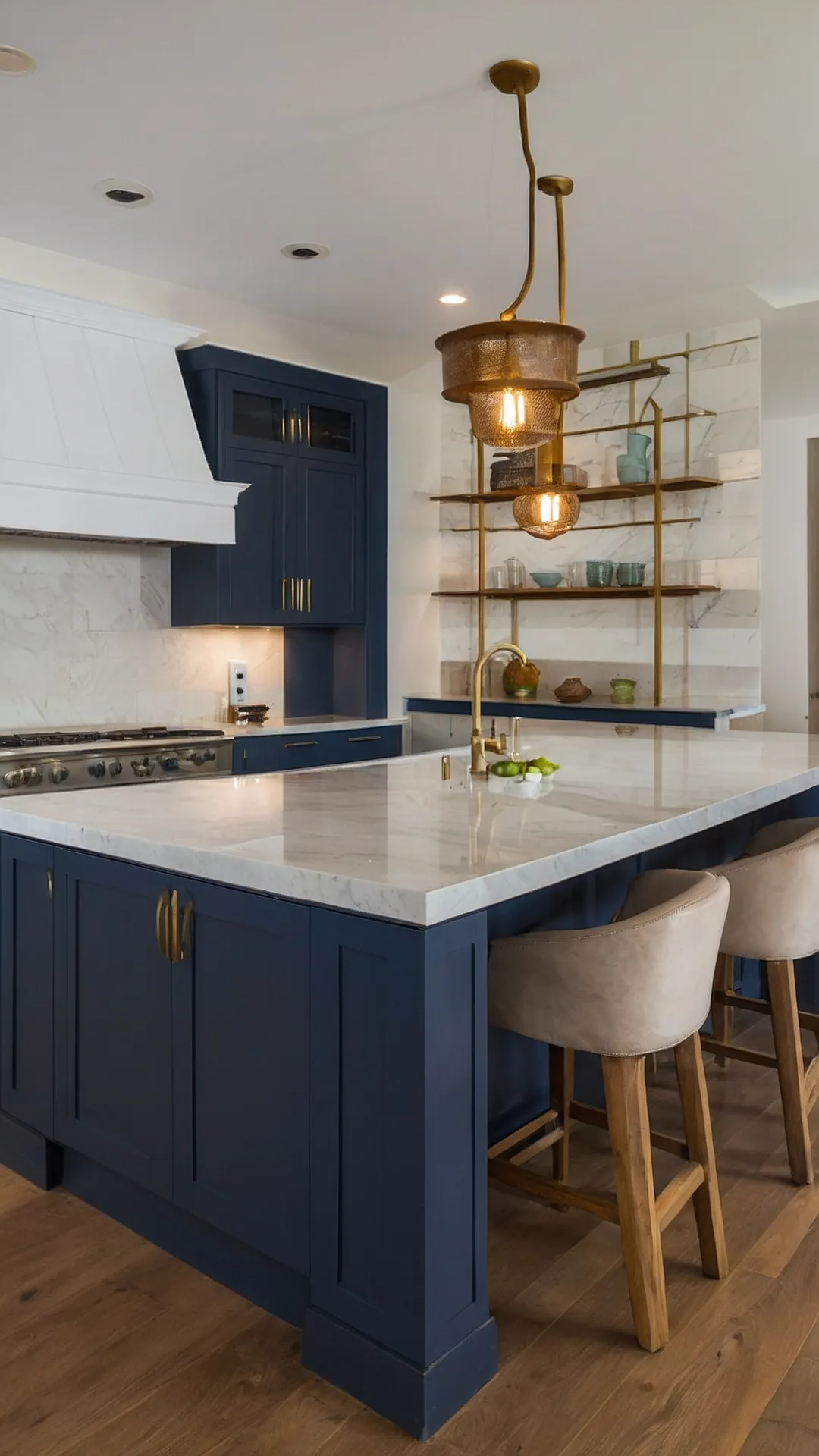 Transform Your Tiny Kitchen with Budget-Friendly Ideas 45 Blue Sky Kitchen: A Cool Transformation