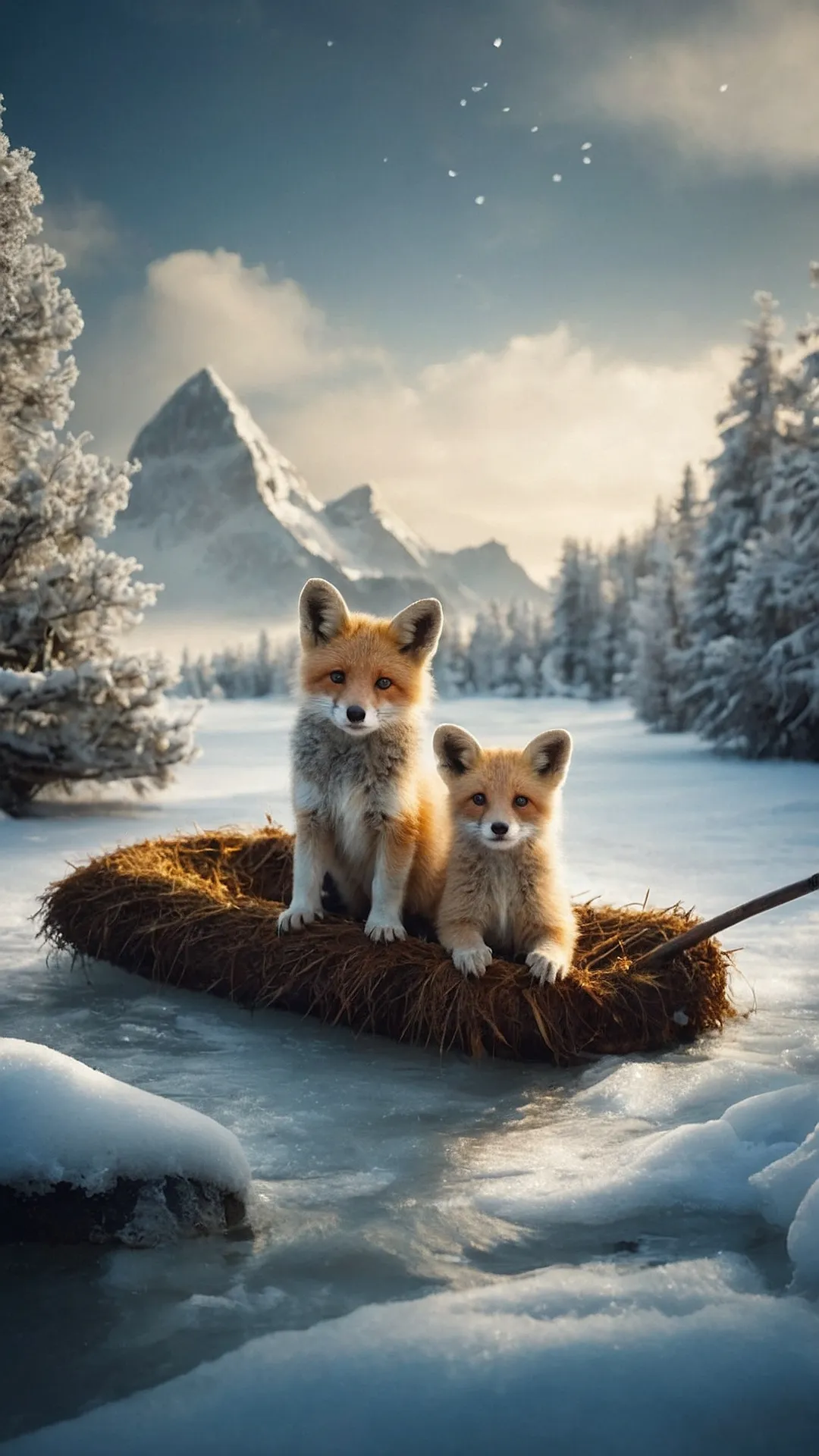 **15 Cute Animal Wallpapers for a Pawsome Screen Refresh!** 39 Winter's Wild Ride