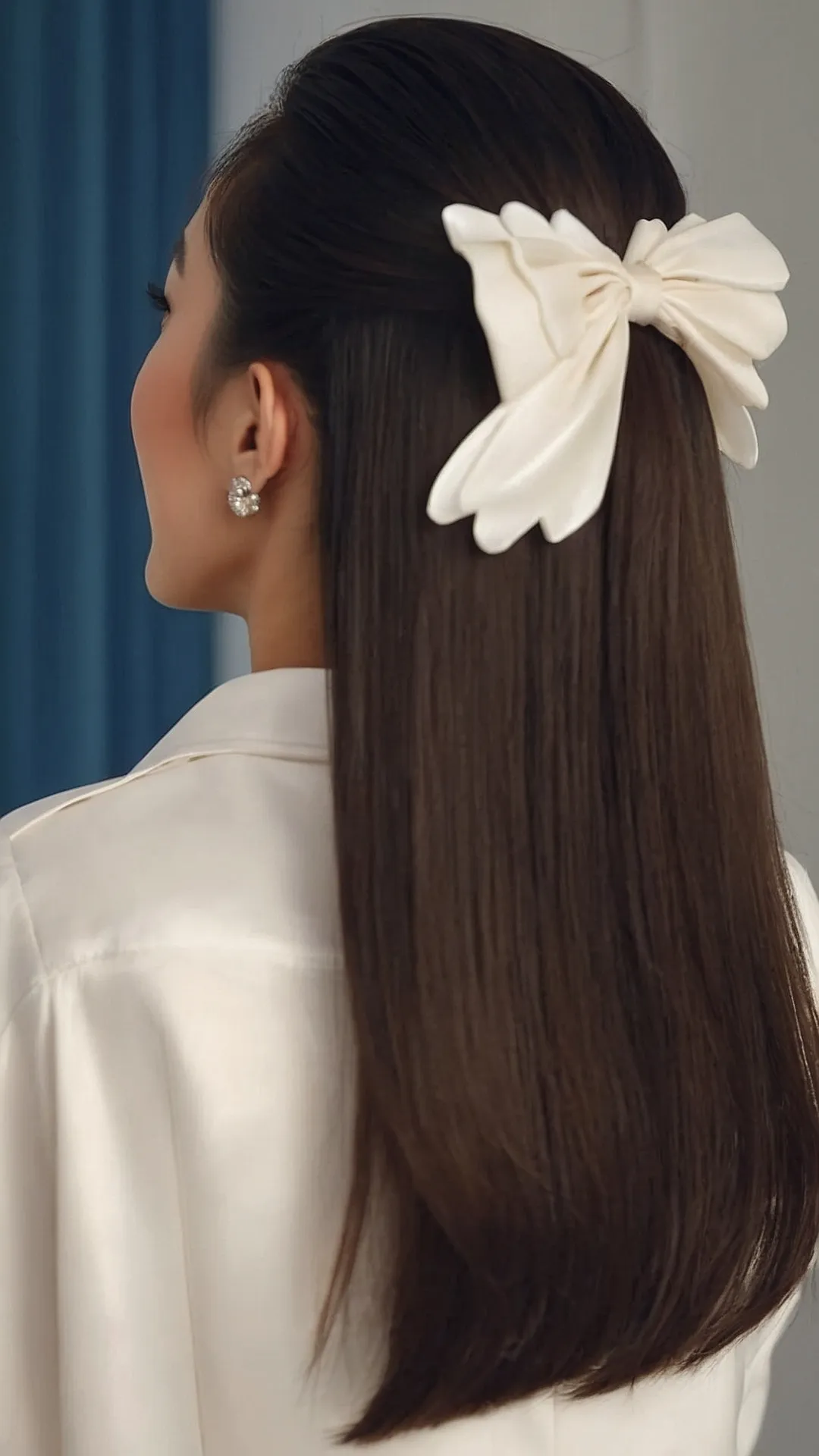 17 Effortlessly Gorgeous Long Straight Hairstyles for Any Wedding! 40 Effortless Elegance