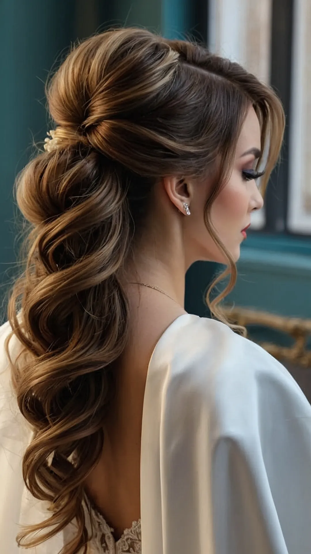 18 Gorgeous Half Up Half Down Wedding Hairstyles for Every Bride 42 The Perfect Half-Up Style