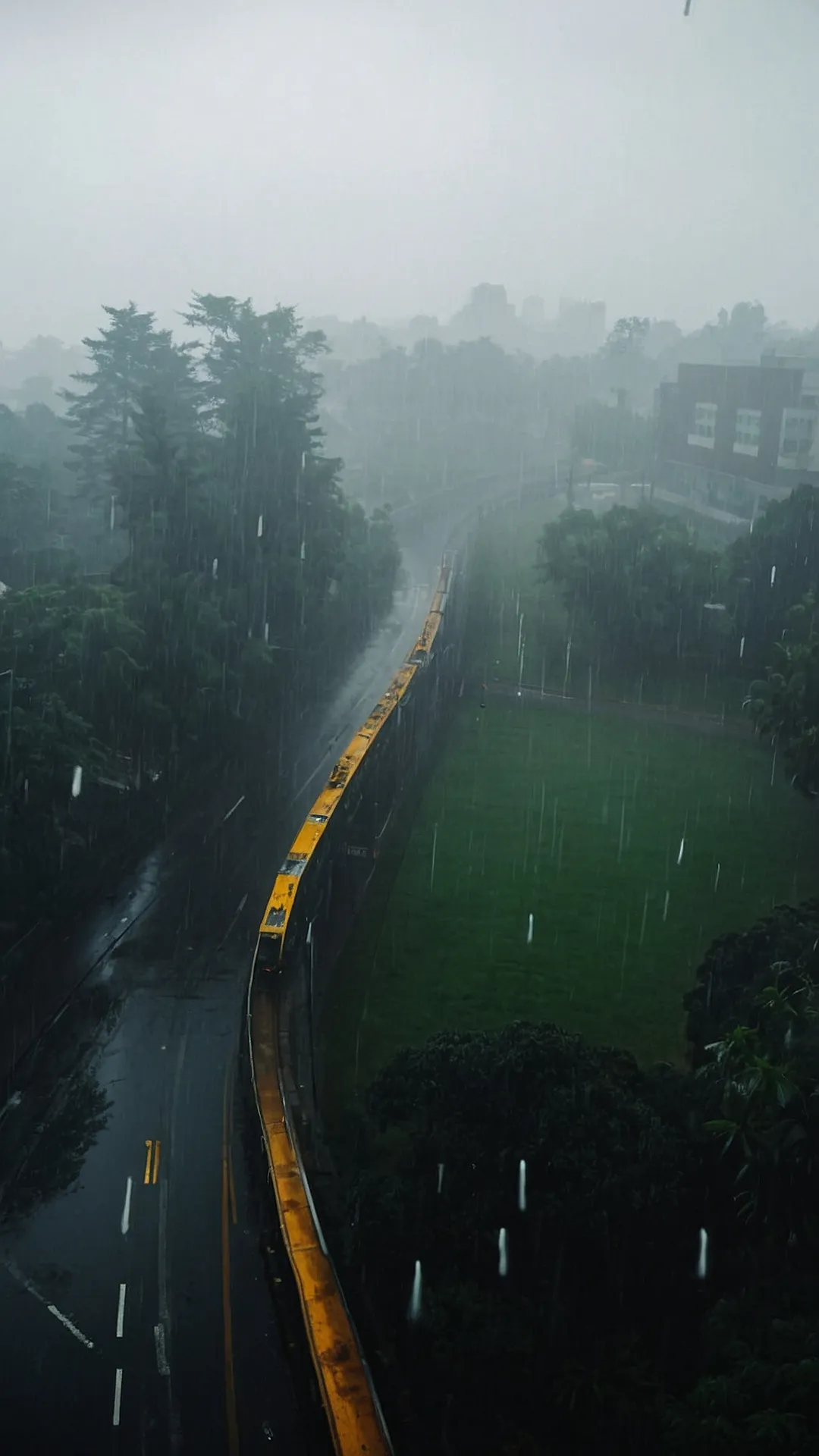 Water, Water Everywhere: Top 15 Rainy Day Wallpapers for Your Digital Devices 32 Wet Asphalt Waltz