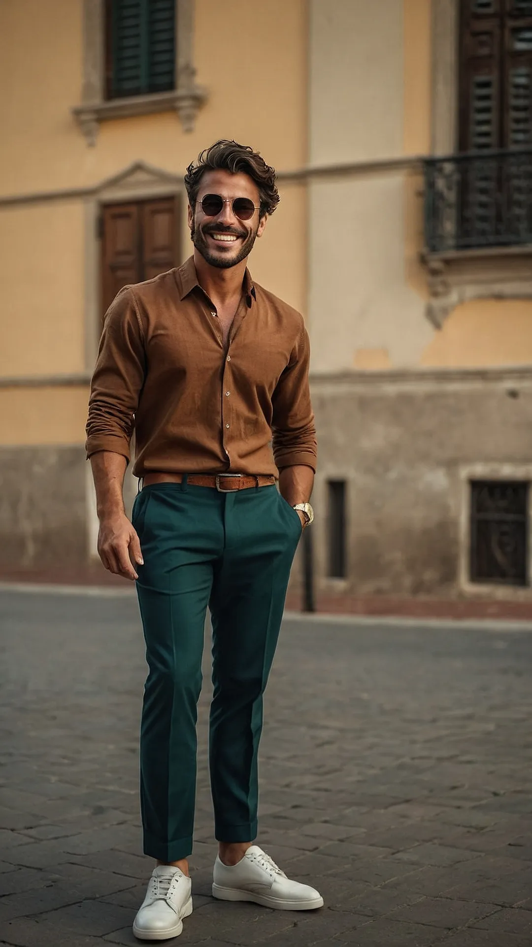 The Italian Man's Guide to Effortless Style: 21 Fashion Ideas for 2024 31 Espresso Edge