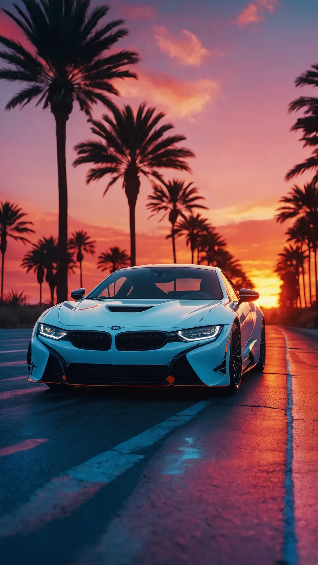 Sunset Ride Screen Scene